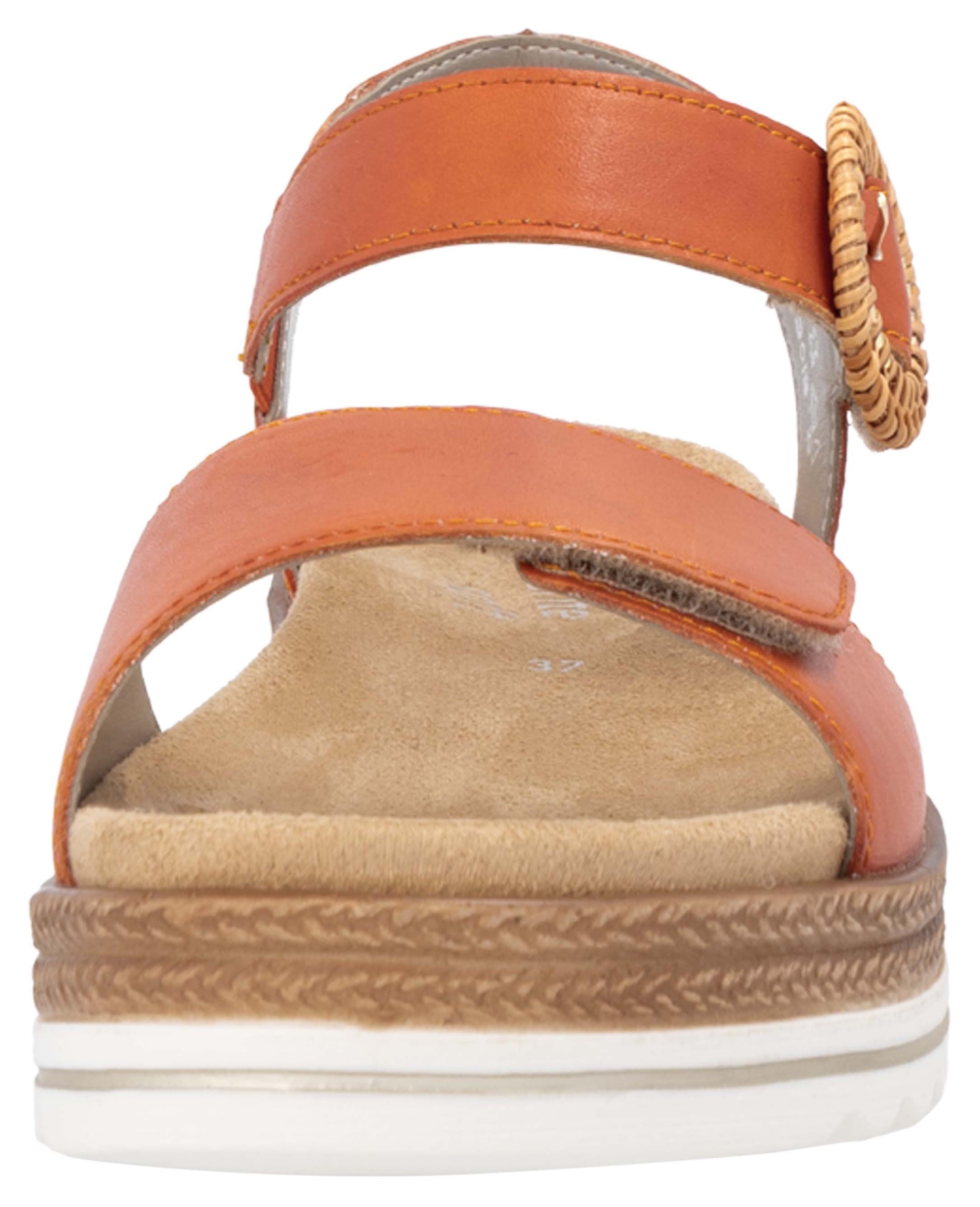 Remonte Keilsandalette, Sommerschuh, Riemchensandale mit praktischem Klettverschlüssen