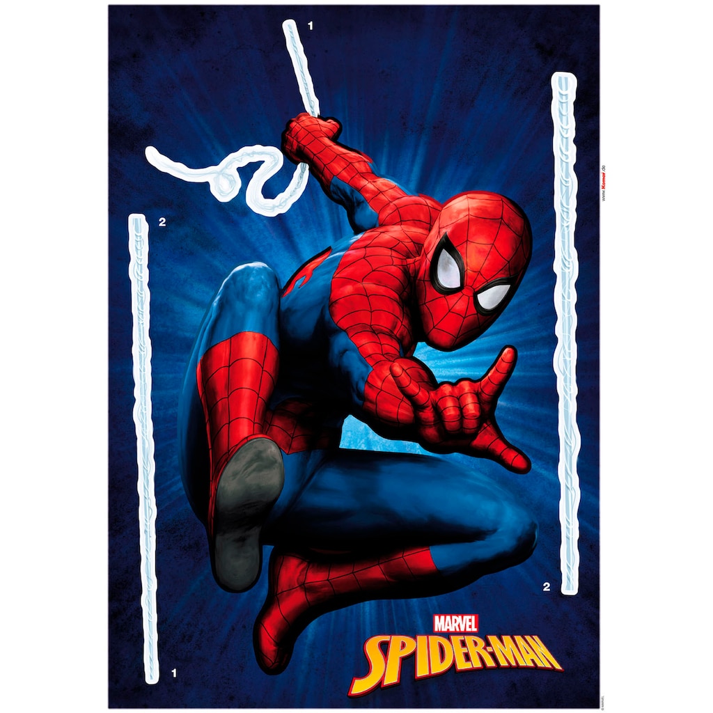 Komar Wandtattoo »Spider-Man«, (3 St.)