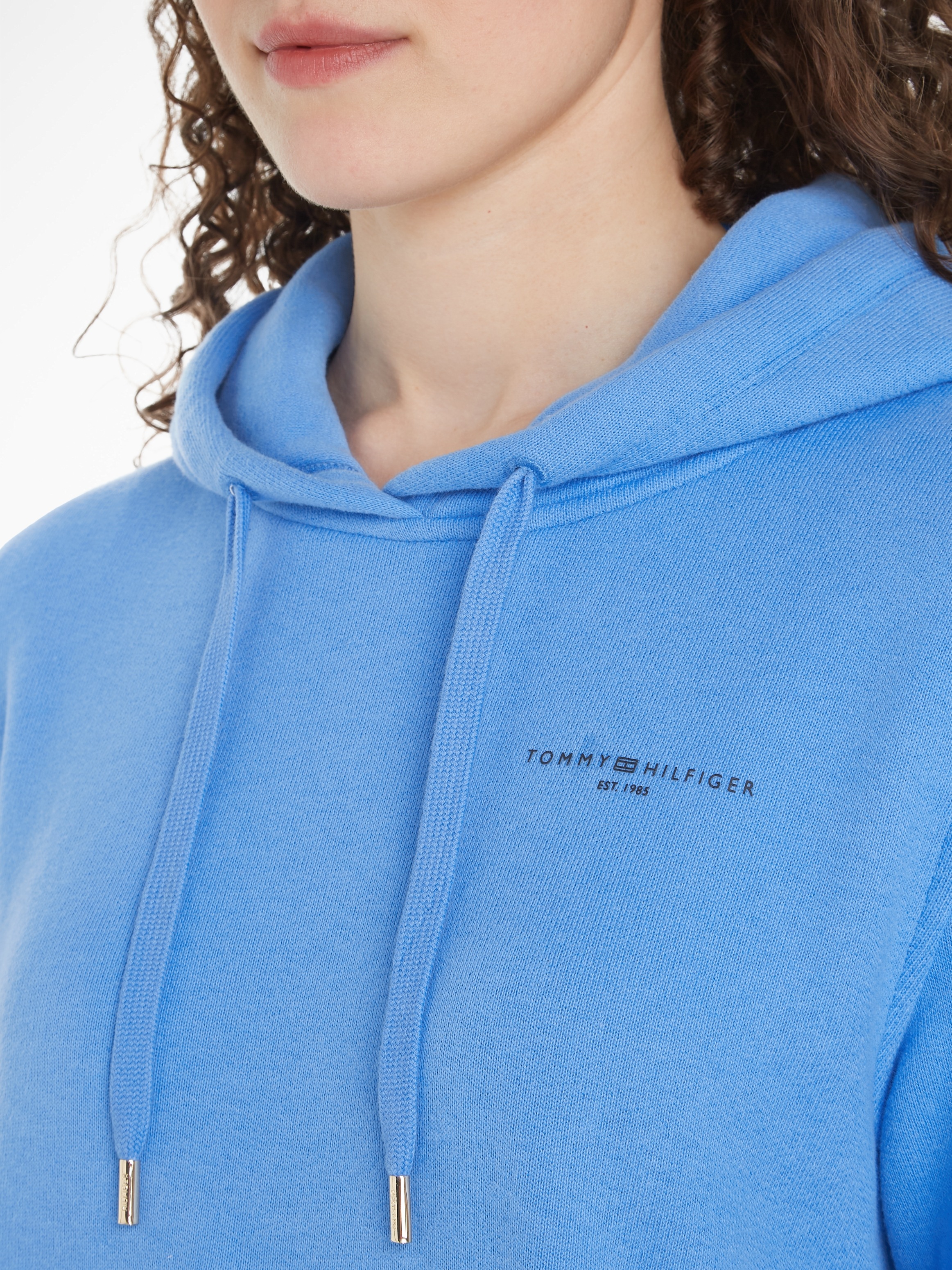Tommy Hilfiger Kapuzensweatshirt »1985 RLX MINI CORP LOGO HOODIE«, mit Logo-Schriftzug auf der Brust
