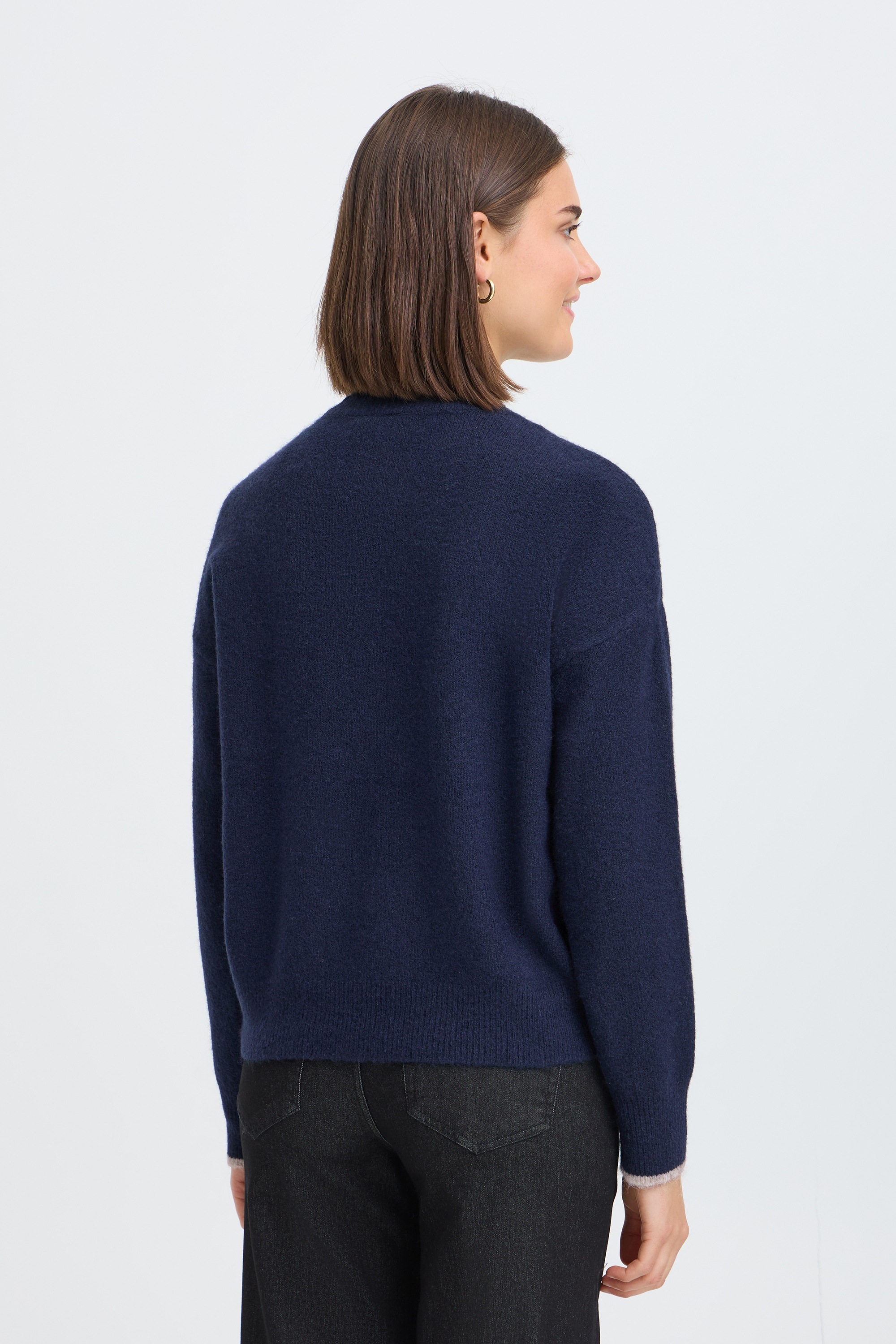 fransa Strickpullover »Damen Langarm FRFLORENCE«