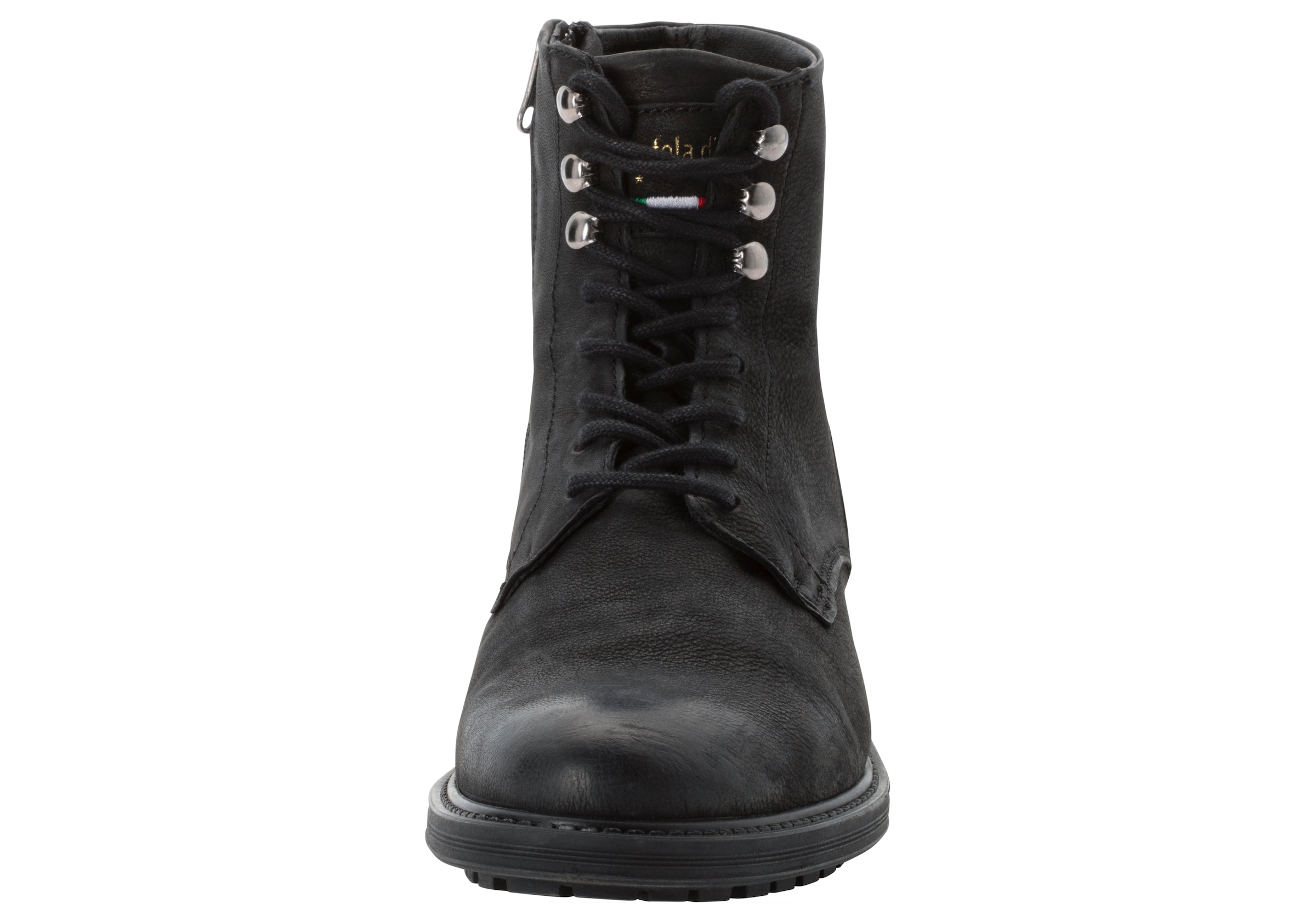 Pantofola d´Oro Winterboots »CAMPIGLIO HIGH«  rutschfeste Gummilaufsohle, Schaftform hoch, Schnürung, aus Leder