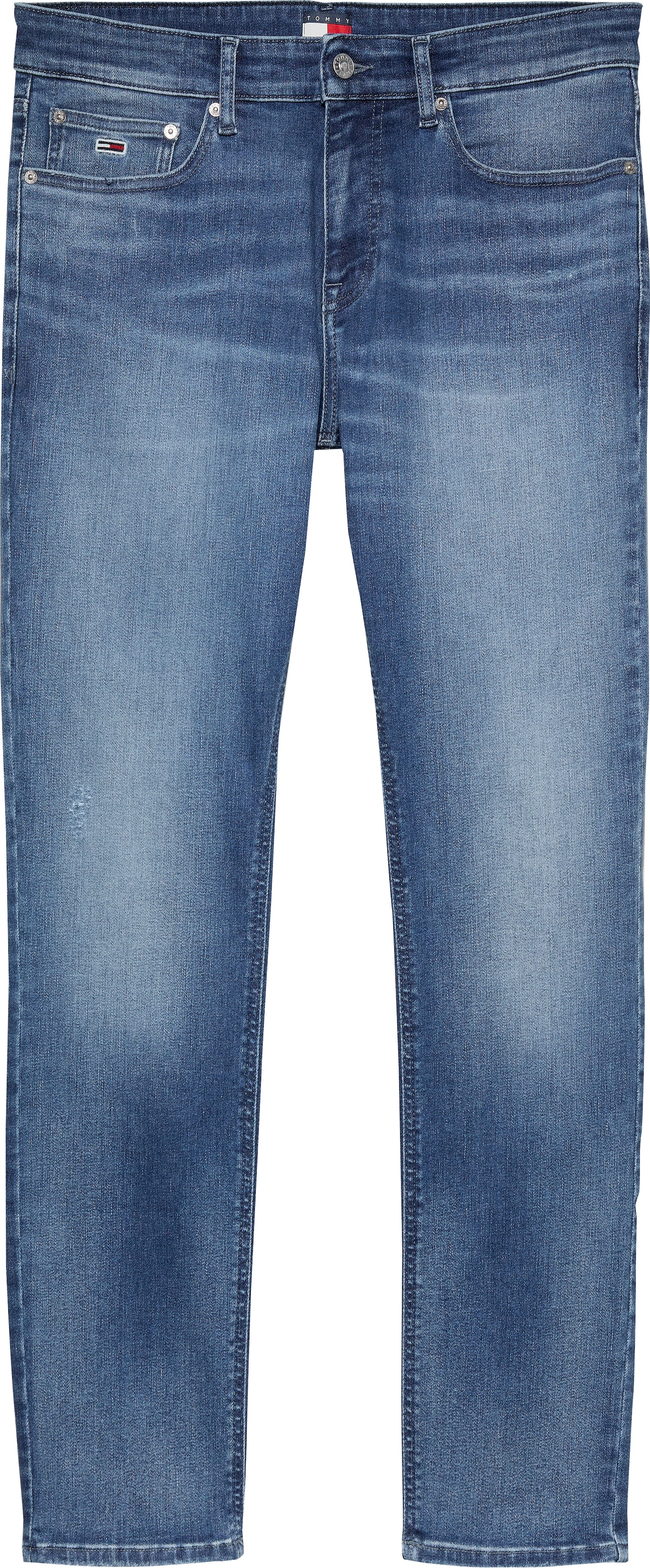 Tommy Jeans Slim-fit-Jeans »Scanton Slim«, Slim‑Fit‑Jeans mit mittlerer Leibhöhe, 5‑Pocket‑Design