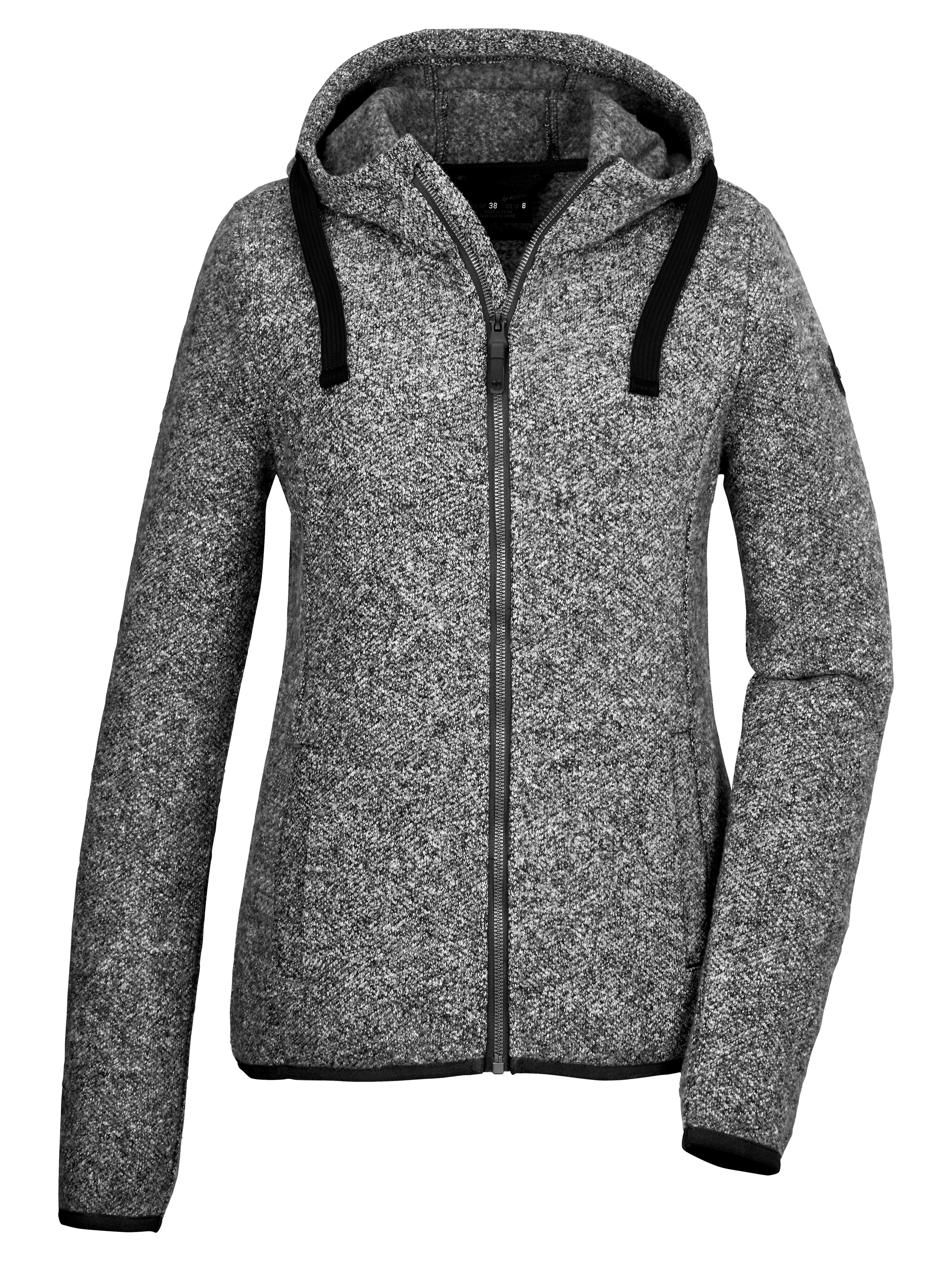 G.I.G.A. DX by killtec Strickfleecejacke »GW 52 WMN KNTFLC JCKT«, (1 St.), mit Kapuze