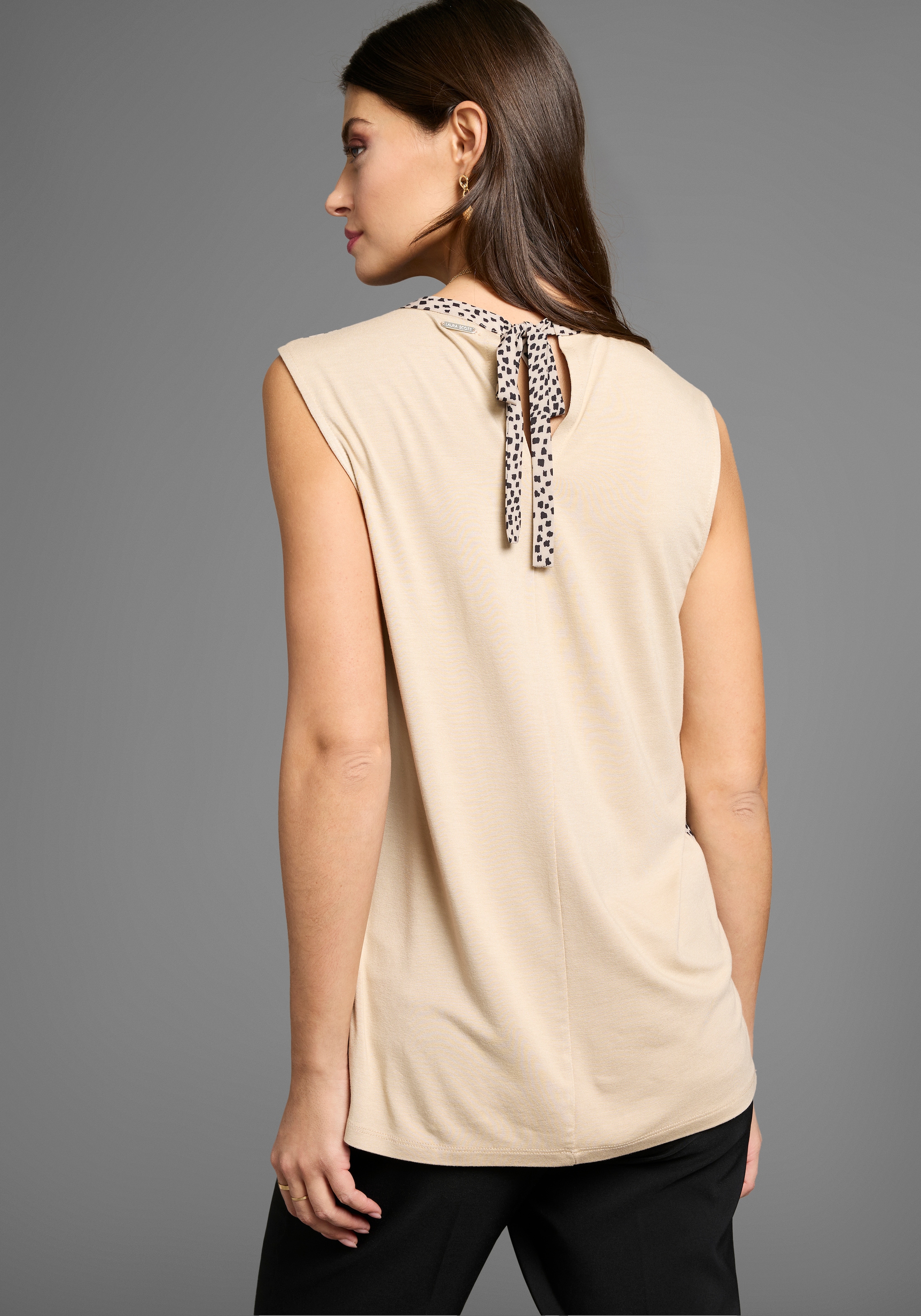 Laura Scott Blusentop, mit modernem Allover-Print