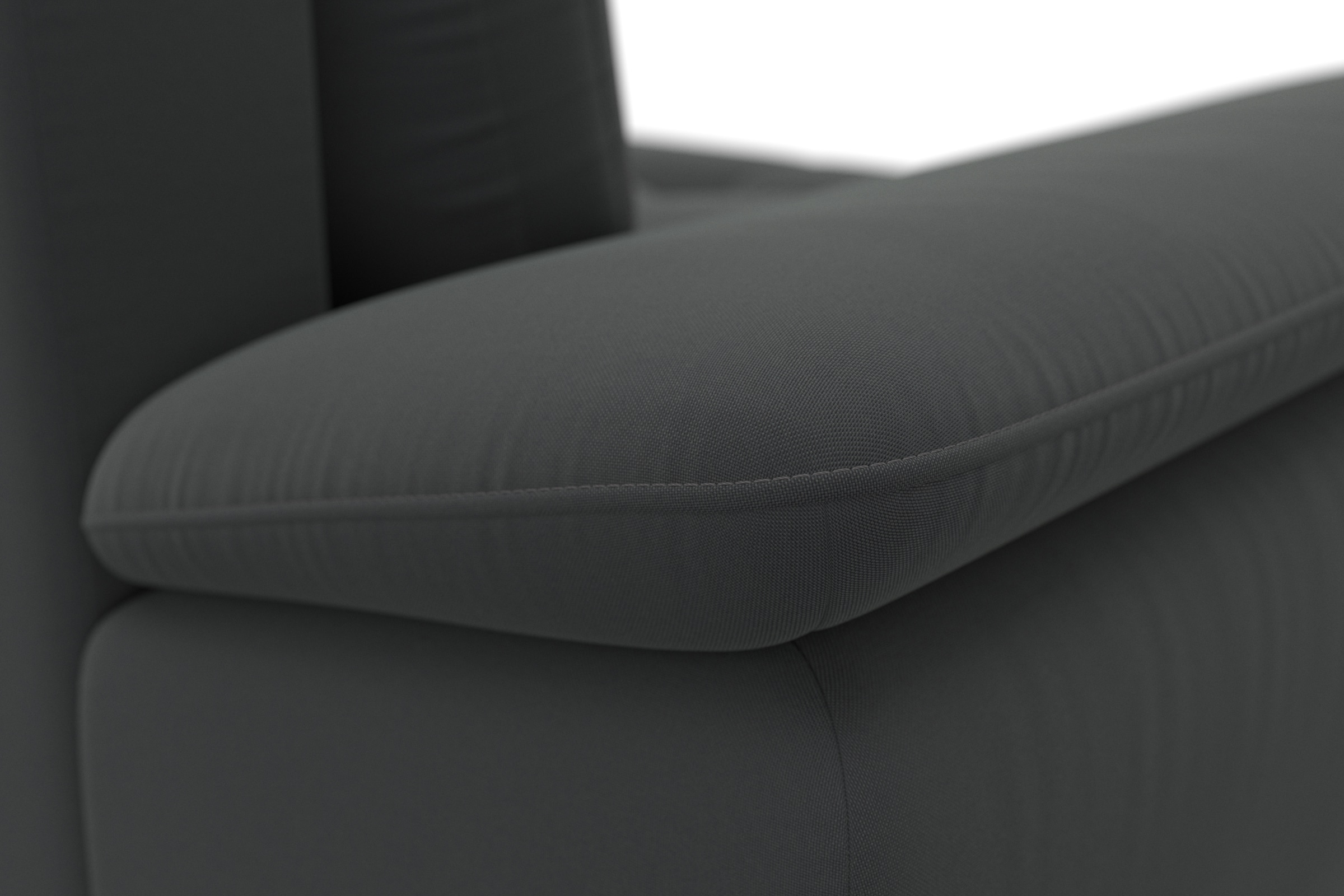 sit&more 2-Sitzer »Latigo«, mit hochwertigen Metallfüßen