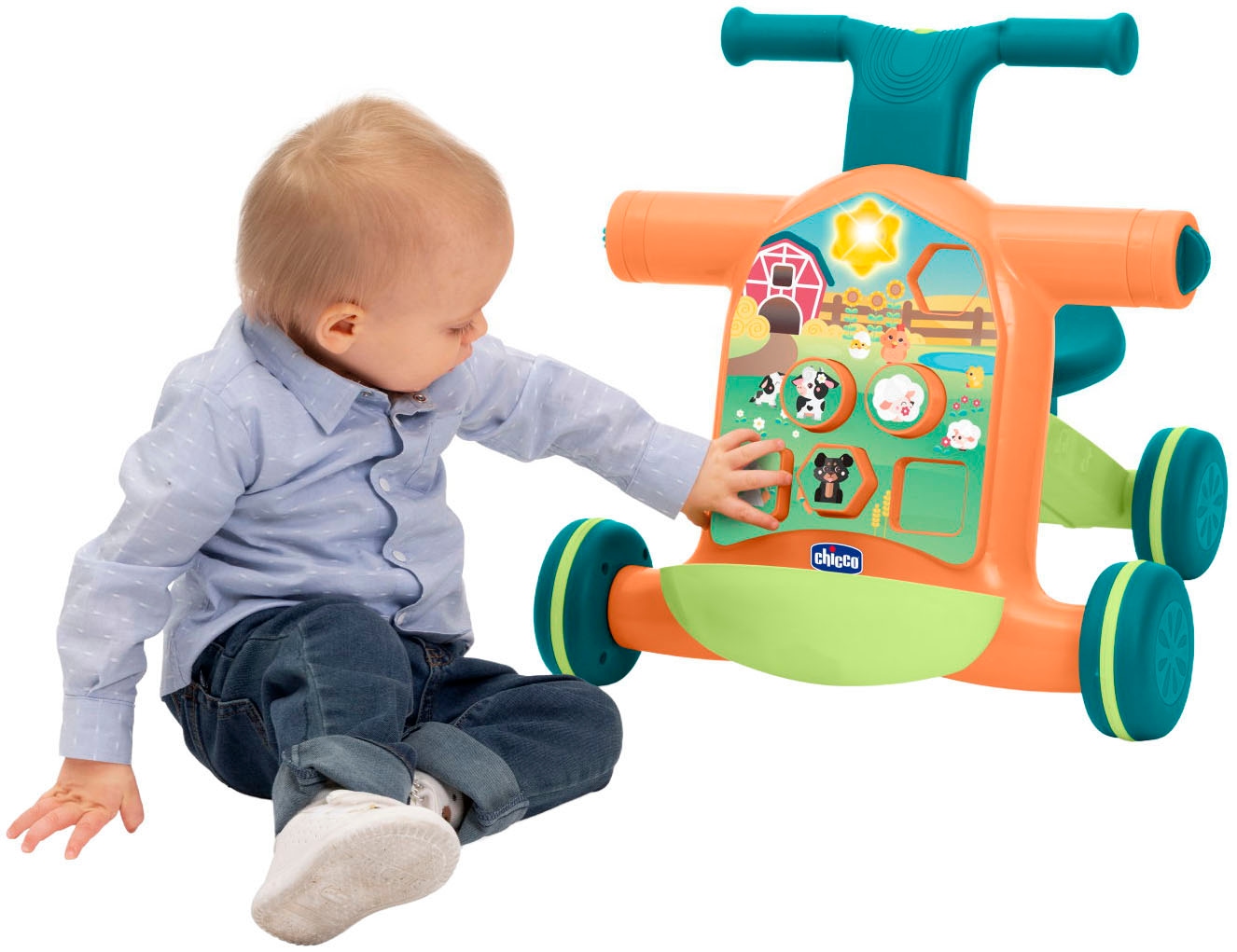 Chicco Lauflernhilfe »4in1 Spiel- und Lauflernhilfe« mit Sound