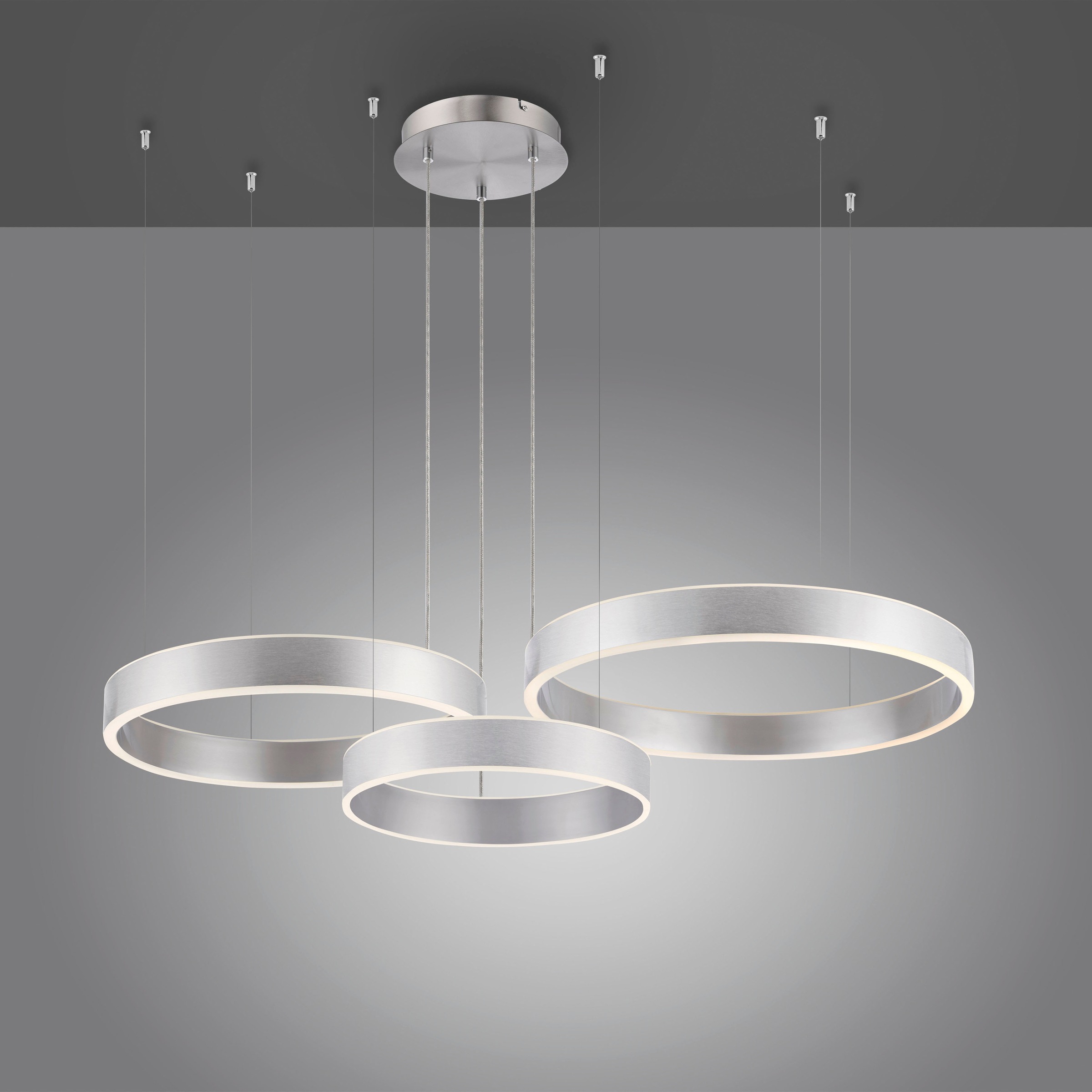 Paul Neuhaus Pendelleuchte »SCULLI«, 2 flammig, Leuchtmittel LED-Board | LED fest integriert