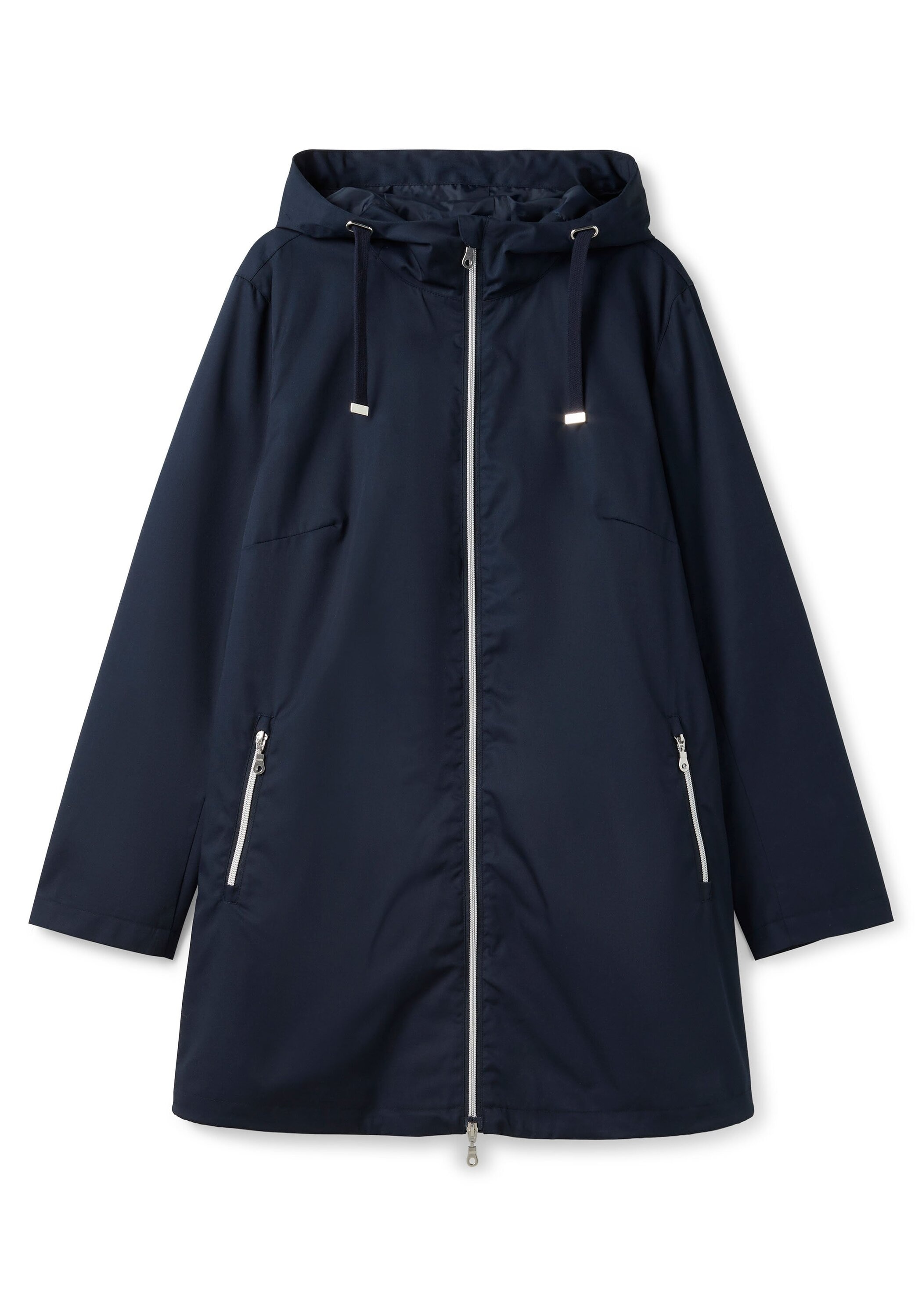 Sheego Outdoorjacke »Kapuzenjacke in A-Linie, mit Kapuze und Tunnelzug«