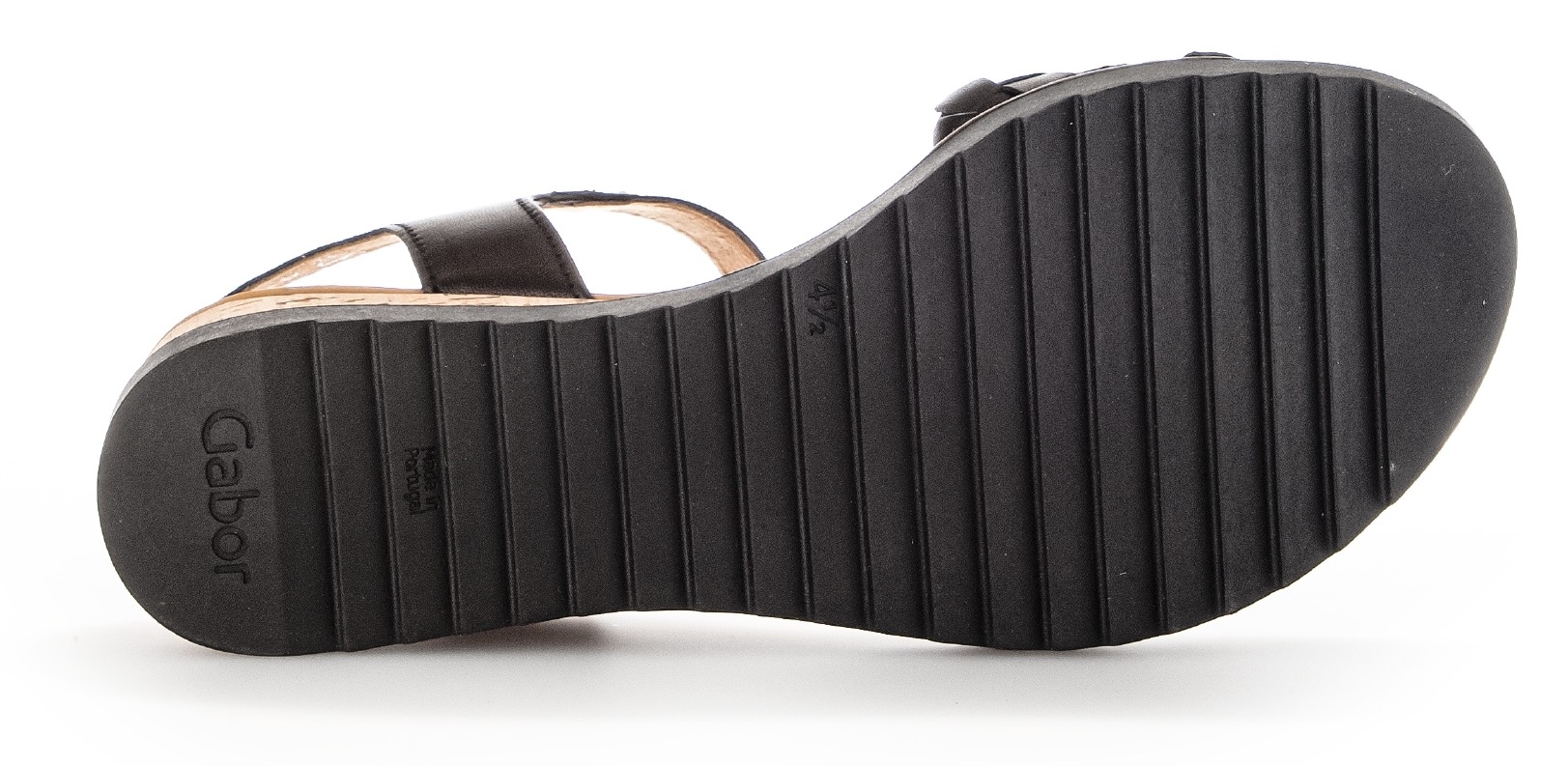 Gabor Sandalette »GENUA«, Sommerschuh, Sandale, Keilabsatz, mit Klettverschluss, Weite G