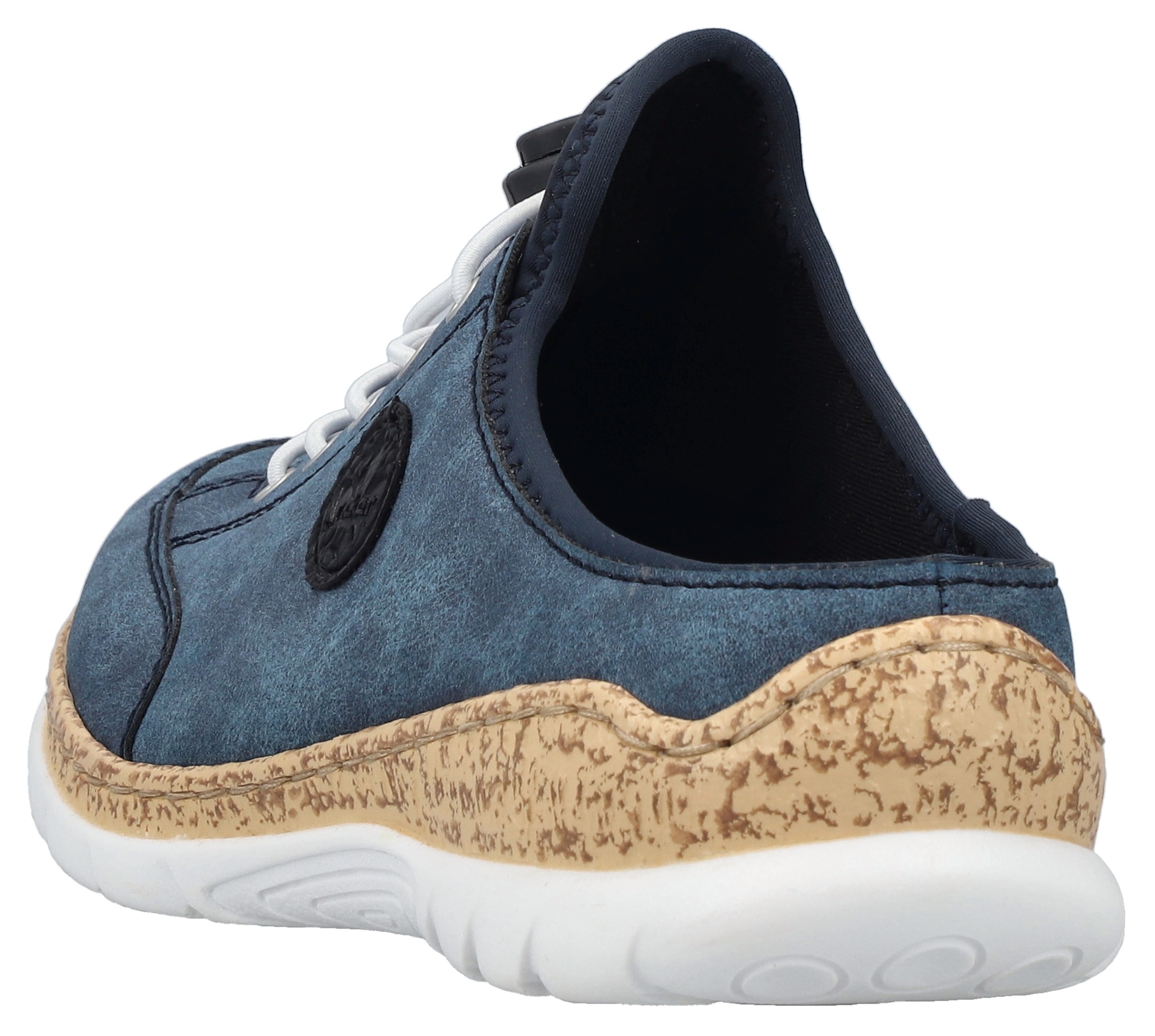 Rieker Clog, Sabot, Schlupfschuh, Sneaker mit MemoSoft-Ausstattung