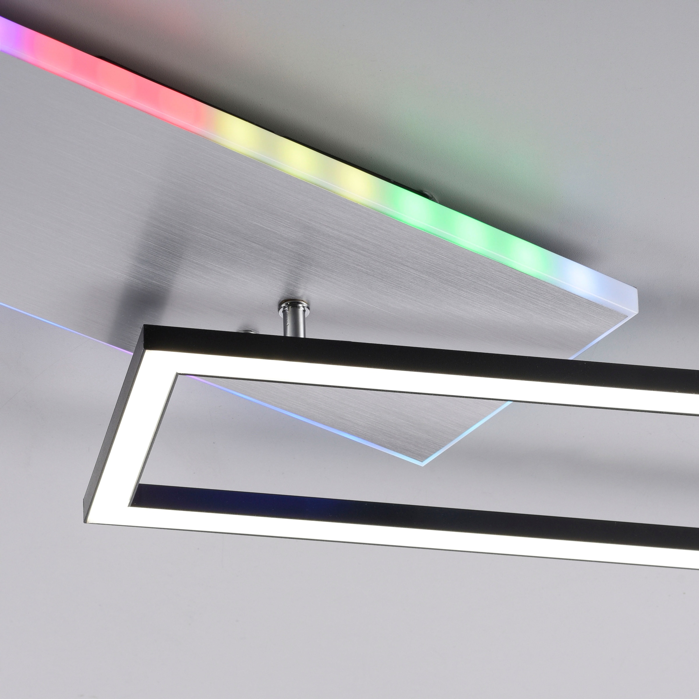 JUST LIGHT LED Deckenleuchte »RENDA«, 2 flammig, Leuchtmittel LED-Board-LED-Board | LED fest integriert-LED fest integriert