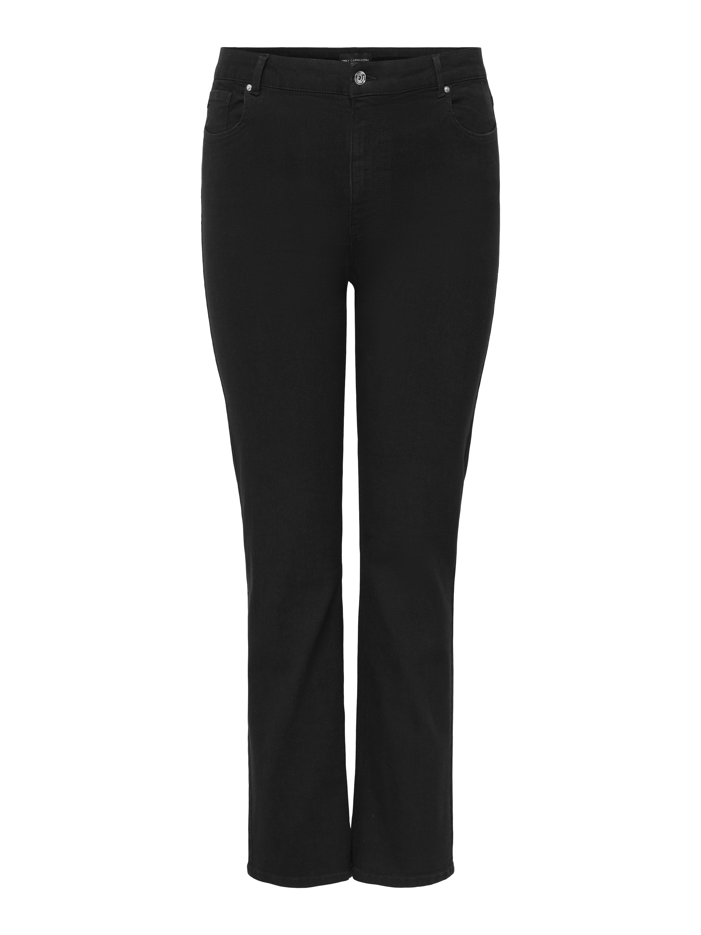 ONLY CARMAKOMA Straight-Jeans »CARCRUZ EX HW STRAIGHT DNM PIMBOX BF«
