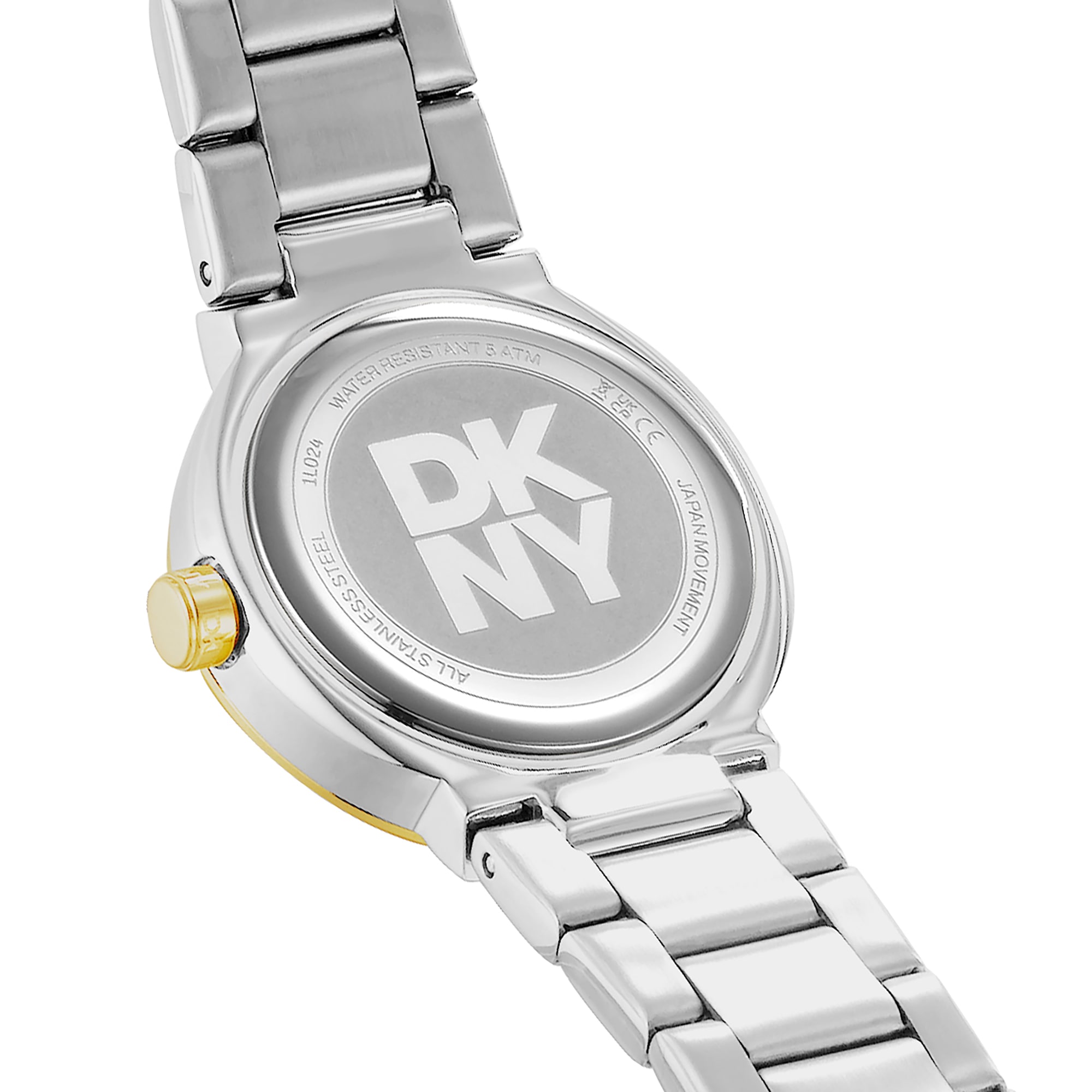 DKNY Quarzuhr »Eastside Mini« Armbanduhr, Damenuhr, Edelstahlarmband, analog