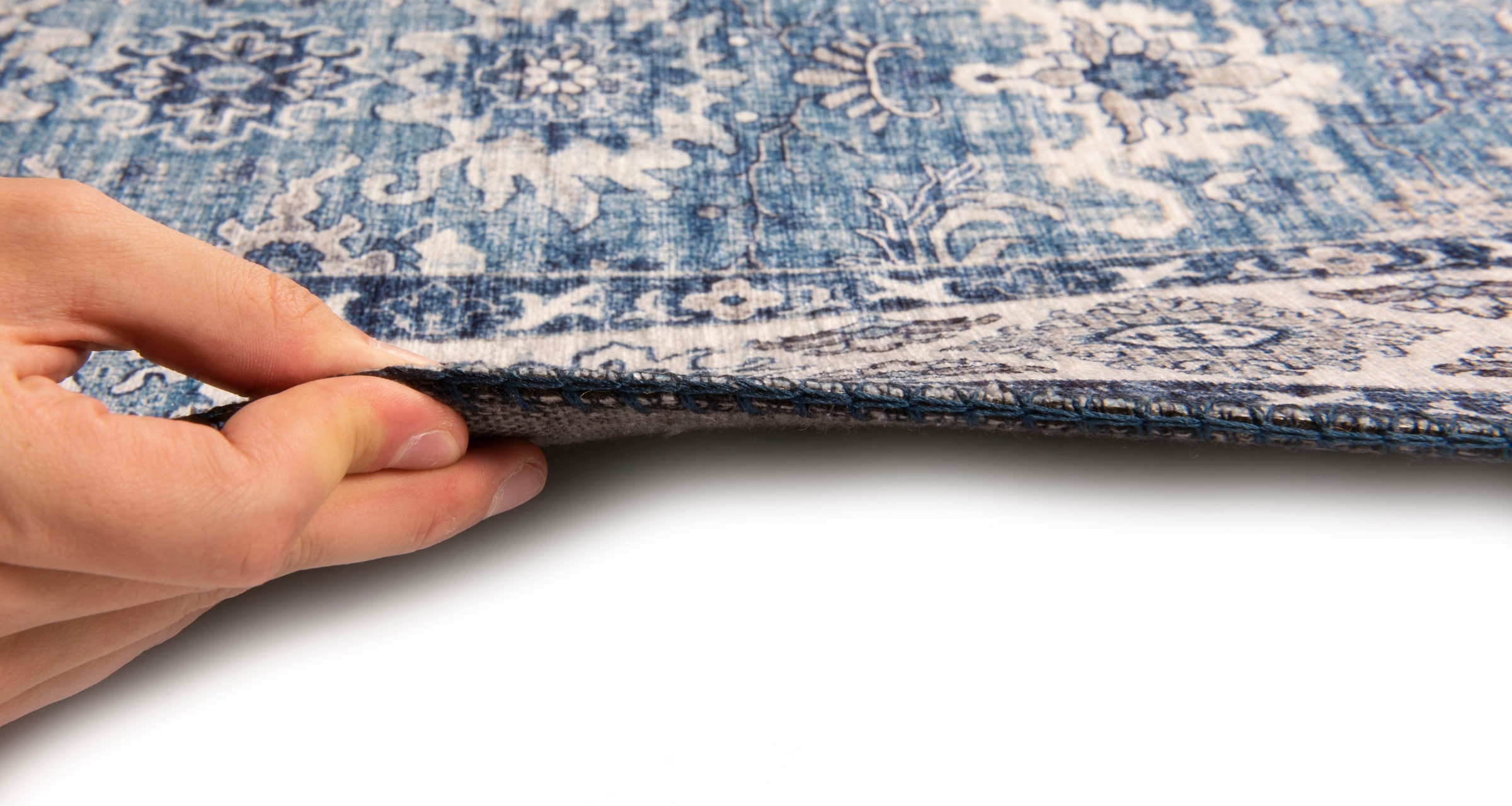 Gino Falcone Teppich »Cecilia 070« rechteckig 3 mm Höhe Flachgewebe, bedruckt, Orient-Optik