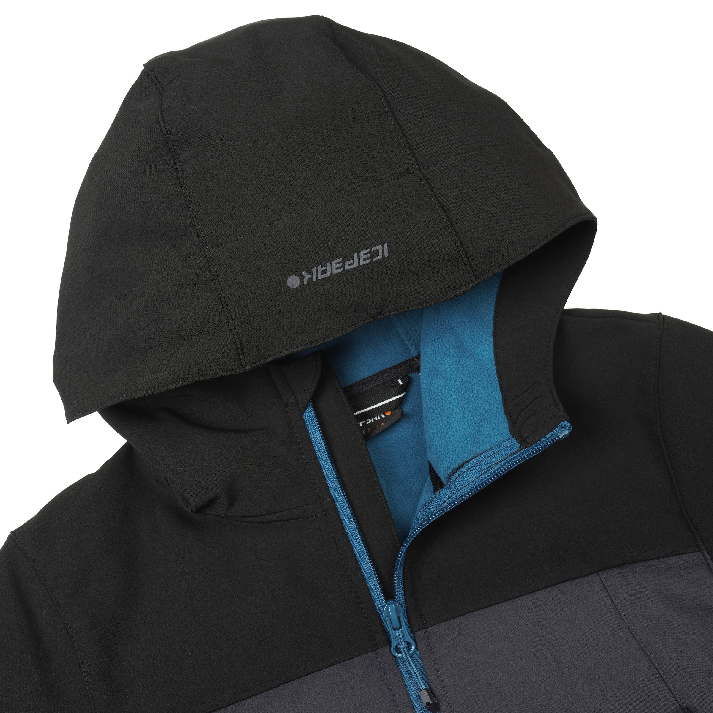 Icepeak Softshelljacke »ICEPEAK KONAN JR« mit Kapuze Reißverschlusstaschen, atmungsaktiv, winddicht, wasserabweisend