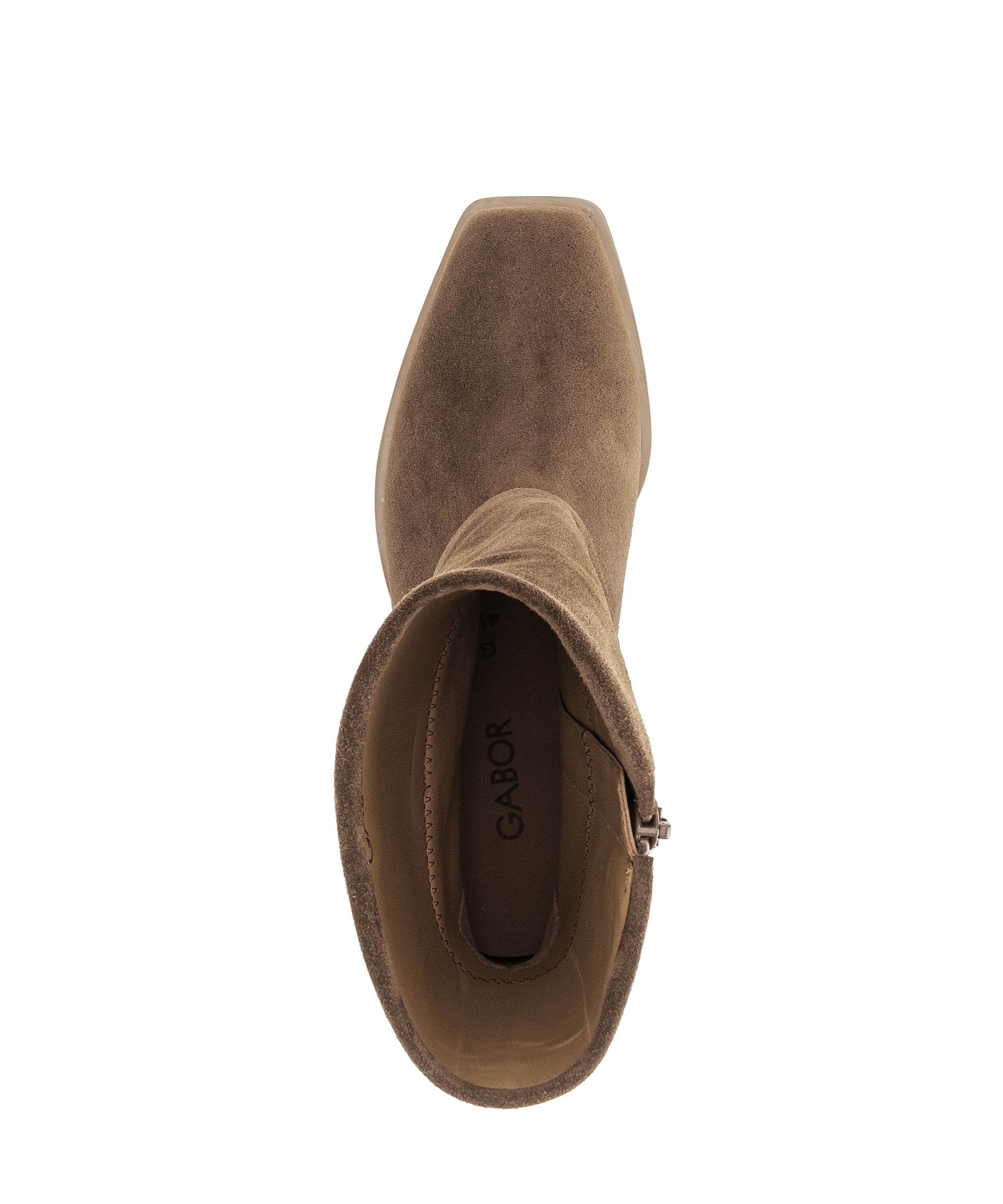 Gabor Westernstiefelette  Blockabsatz, Cowboyboots mit angenähter Gamasche, Weite G (= weit)