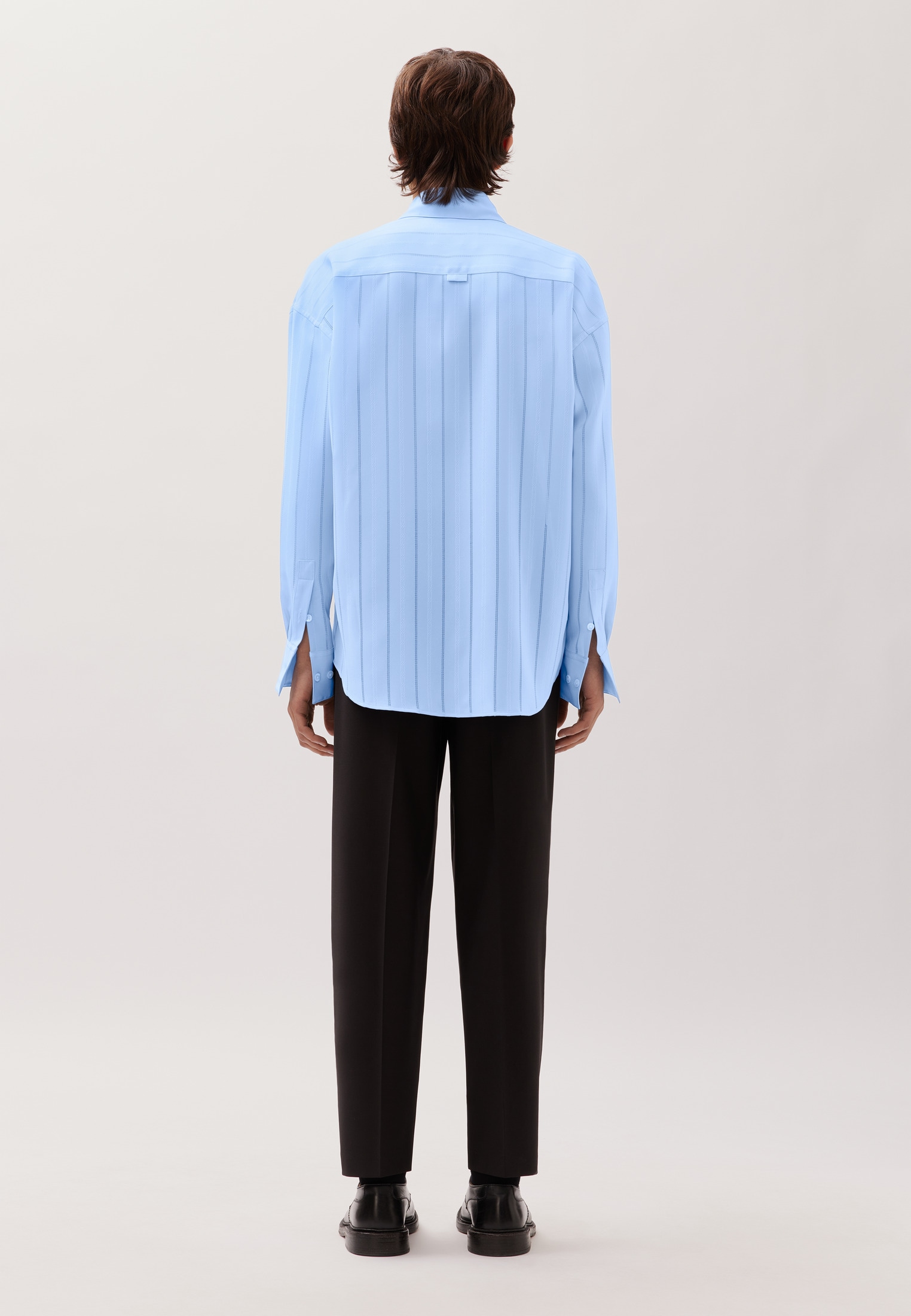 studio seidensticker Businesshemd Regular 1/1 Kentkragen Gestreift