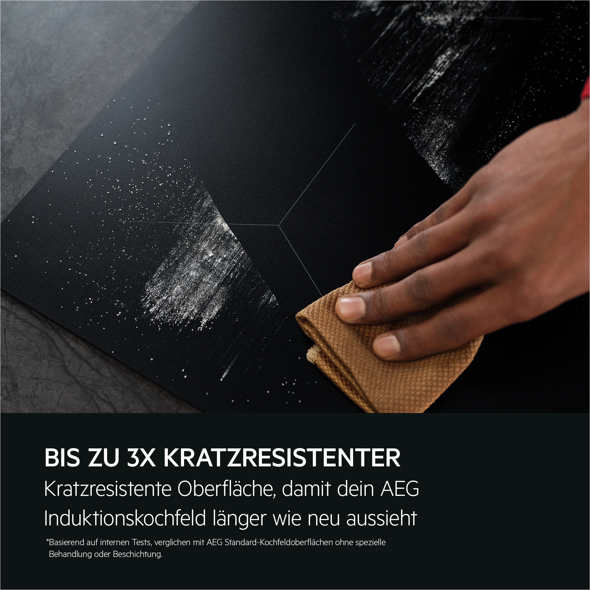 AEG Induktions-Kochfeld »TO641A0AIT«, Kratzresistente SaphirMattSE-Oberfläche, Made in Germany, Powerboost