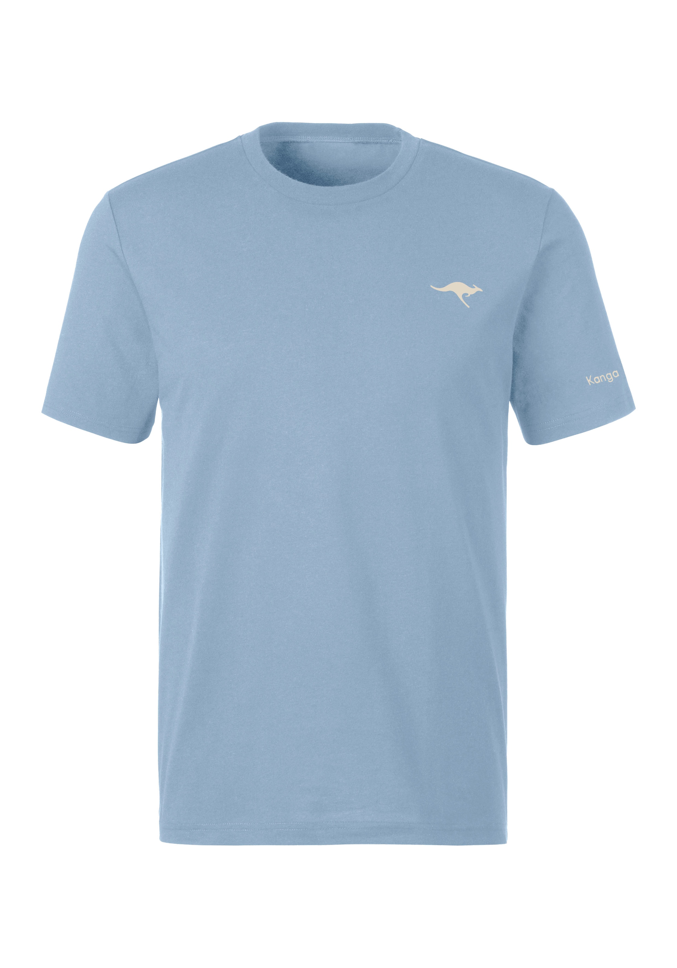 KangaROOS T-Shirt, (2er-Pack), mit KangaROOS Print auf der Brust