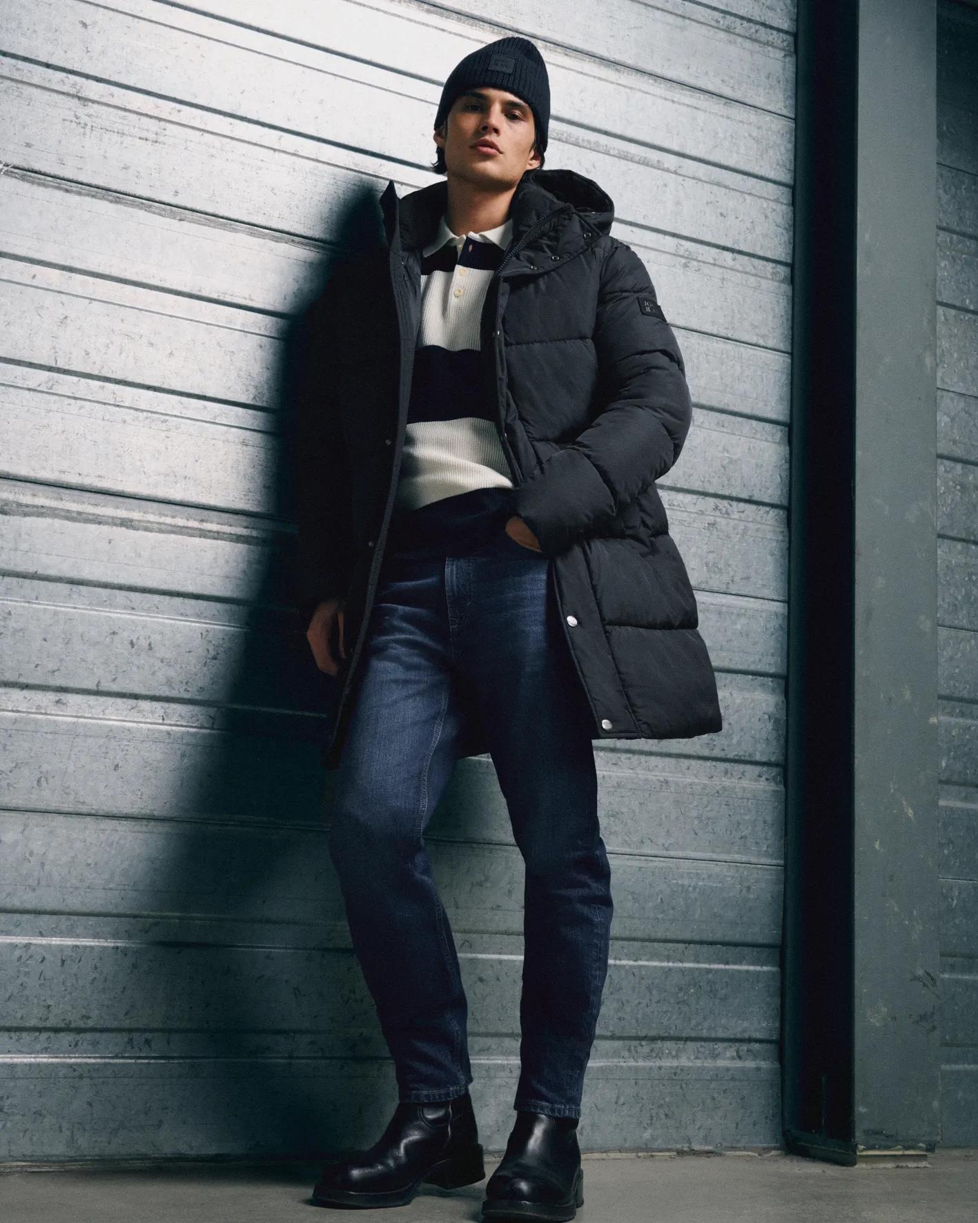 Joop Jeans Strickmütze »Lucifo« weiches Material, breiter Umschlag