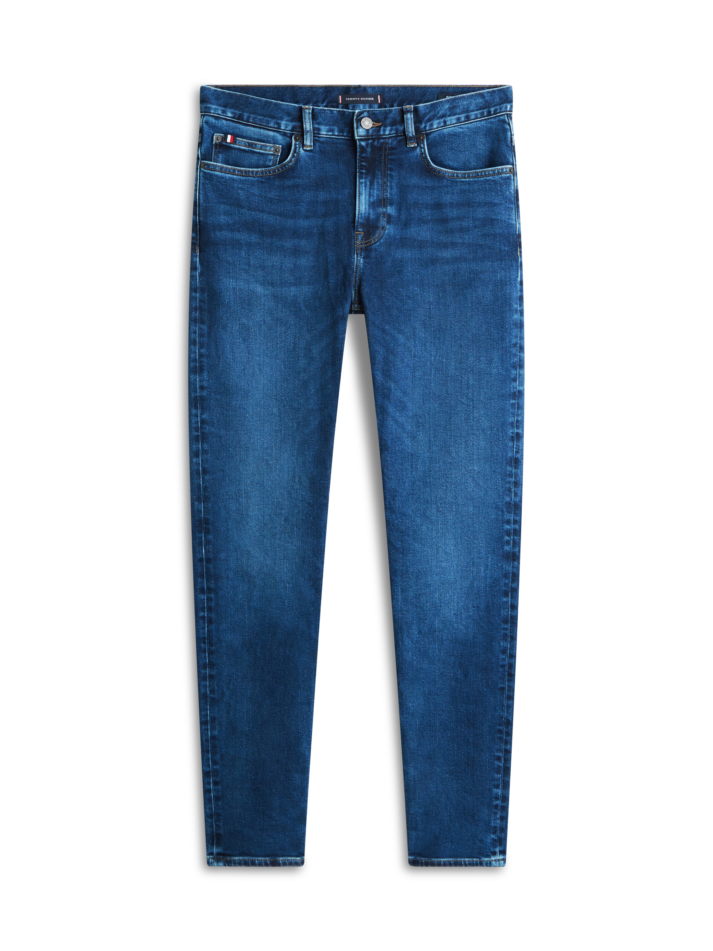 Tommy Hilfiger Slim-fit-Jeans »BLEECKER Slim Fit« mit Fade-Effekten, schmale Form