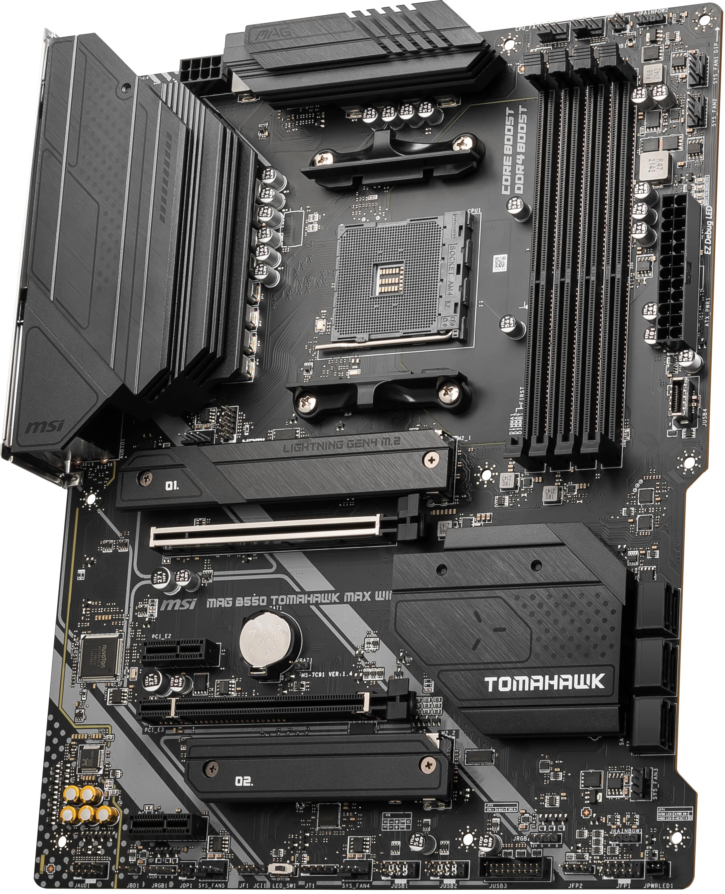 MSI Mainboard »MAG B550 TOMAHAWK MAX WIFI«