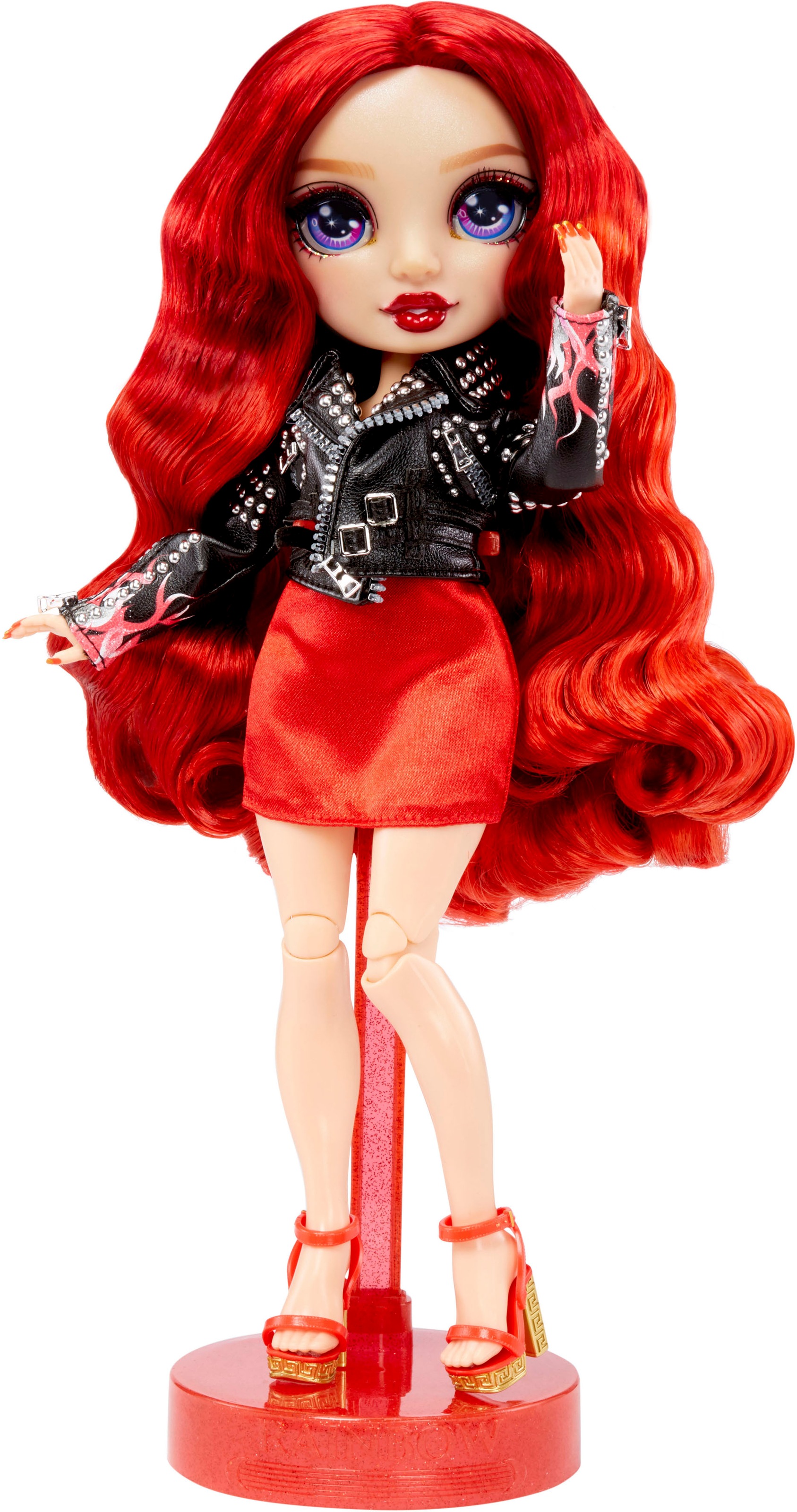 RAINBOW HIGH Anziehpuppe »Rainbow High Fantastic Fashion - Ruby (red)«, inklusive 2. Outfit