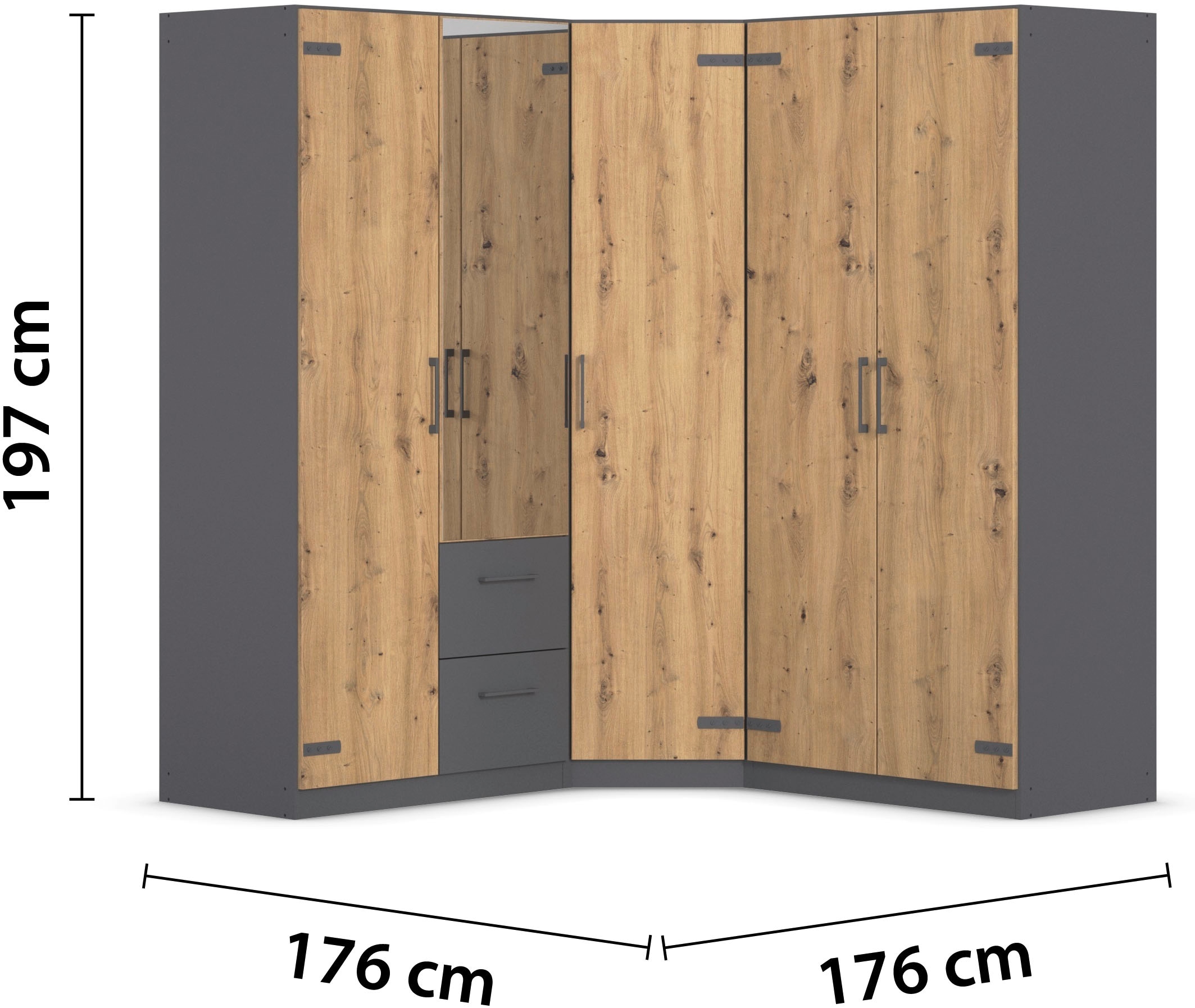 rauch Schrank-Set »Holmes«