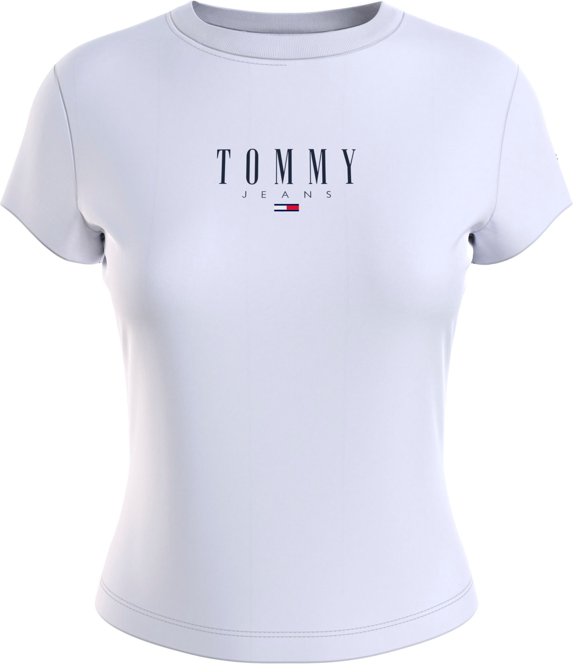 und T-Shirt ESSENTIAL mit bei BBY Tommy »TJW Logostickerei Jeans ♕ LOGO Logodruck 2«,