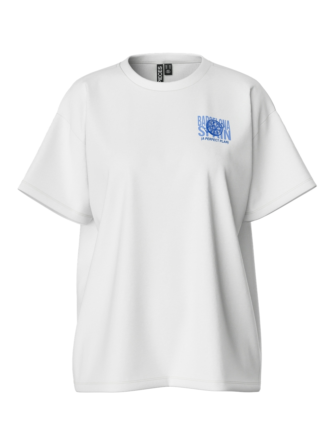 pieces Kurzarmshirt »PCTIA SS O-NECK OVERSIZED TEE D2D DMO«