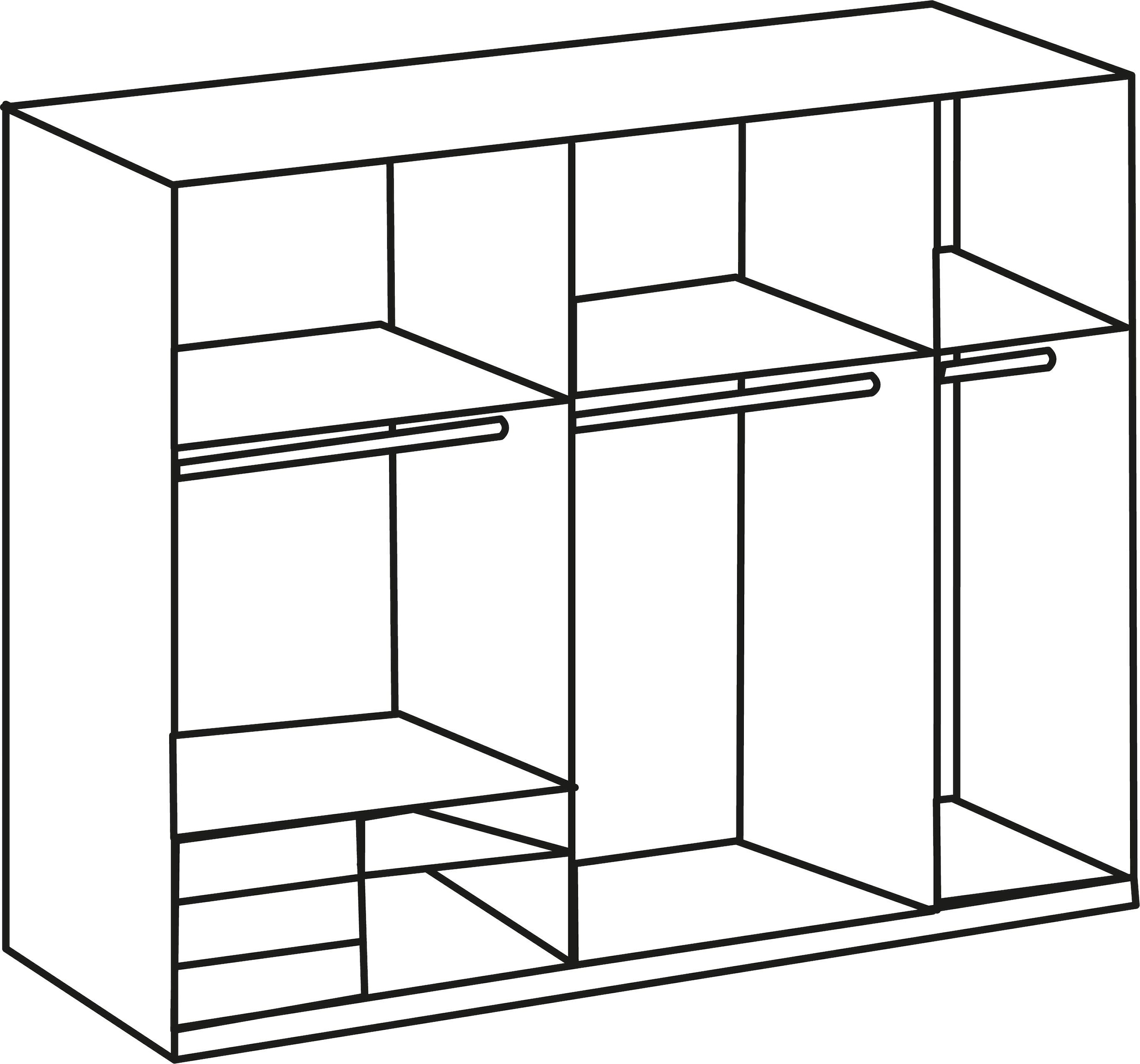 Wimex Schwebetürenschrank »Level by fresh to go«