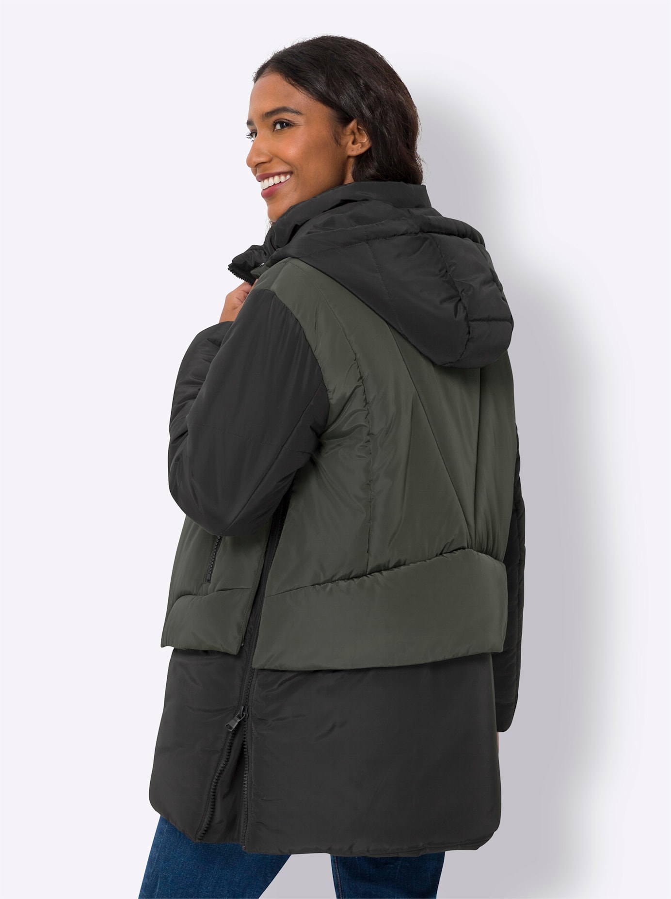 heine Outdoorjacke, mit Kapuze