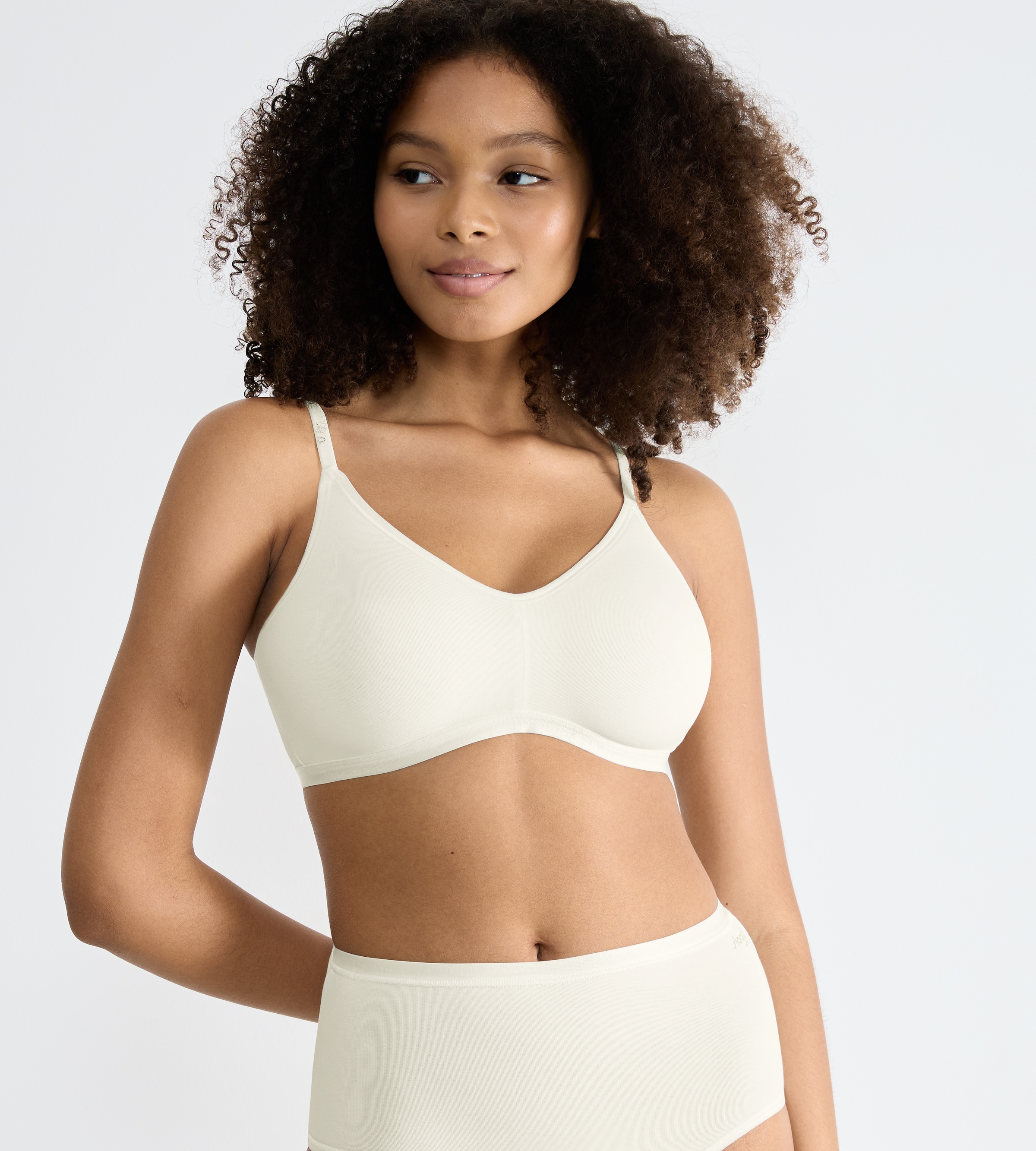 sloggi Bügel-BH »GO Daily Cotton Soft bra«, glanzeffekt Details