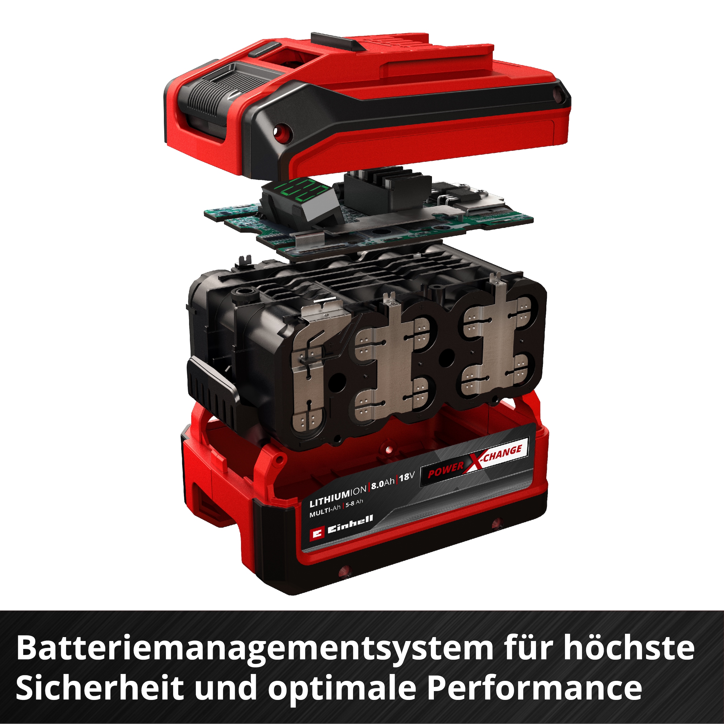 Einhell Akku »»Power X-Change Multi-Ah PXC Plus«« 18 V, umschaltbar: 5 und 8 Ah