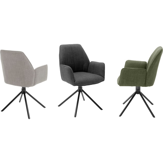 MCA furniture 4-Fußstuhl »Pemba«, (Set), 2 St., 2er-Set, 180°drehabr mit  Nivellierung, Stuhl belastbar bis 120 kg auf Rechnung bestellen | Universal. at