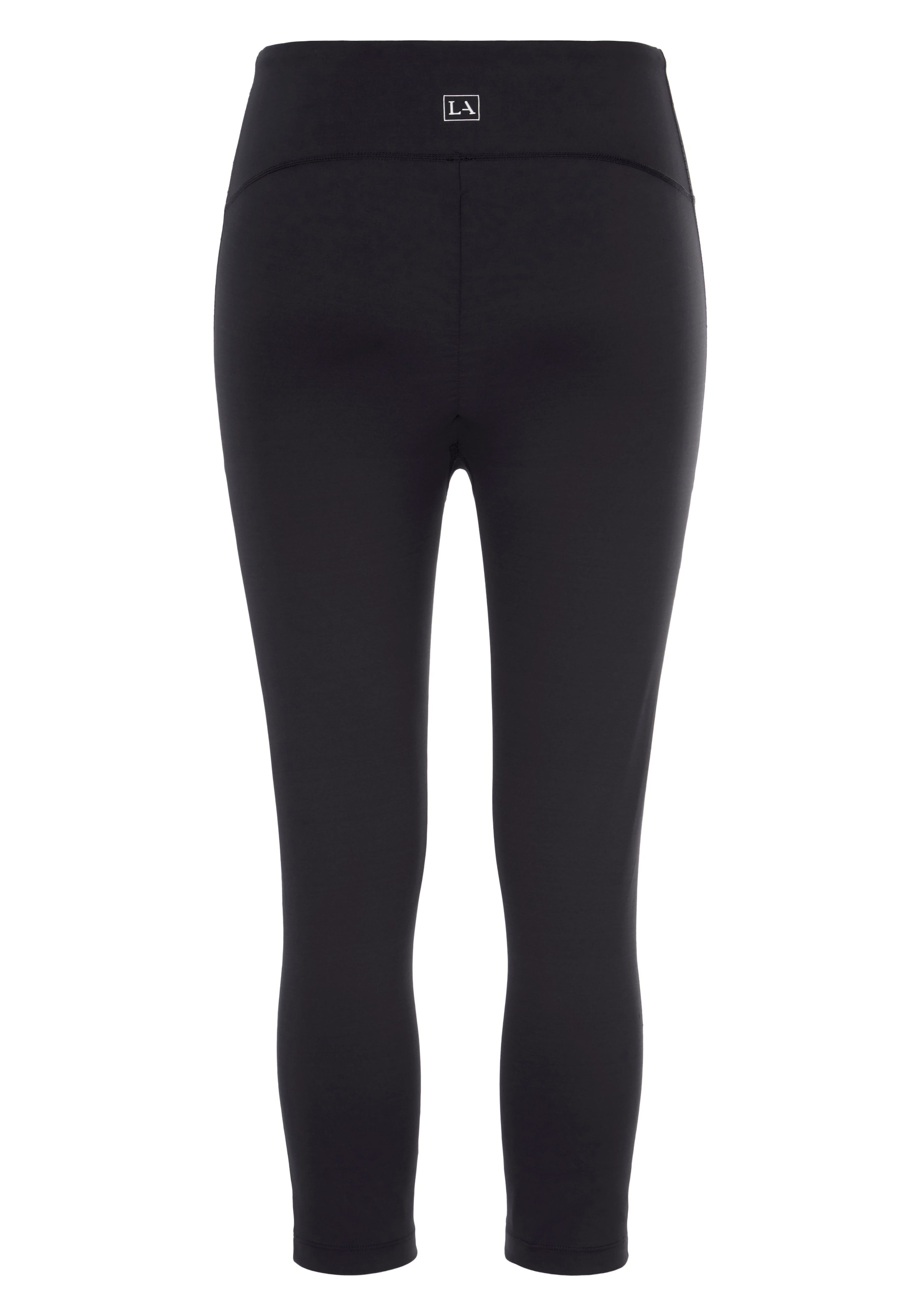 LASCANA ACTIVE Caprileggings, mit kleiner Raffung, Loungewear