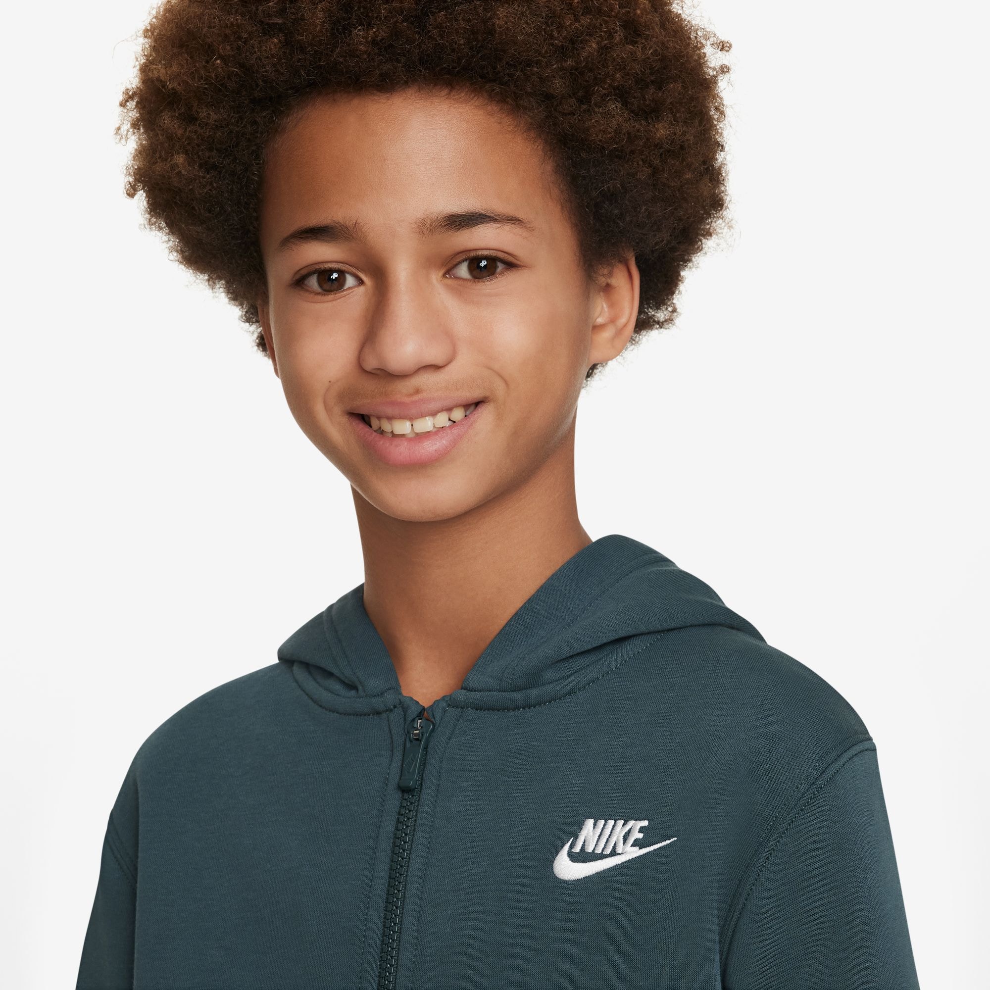 Nike Sportswear Trainingsanzug »CLUB FLEECE BIG KIDS' FULL-ZIP TRACKSUIT«