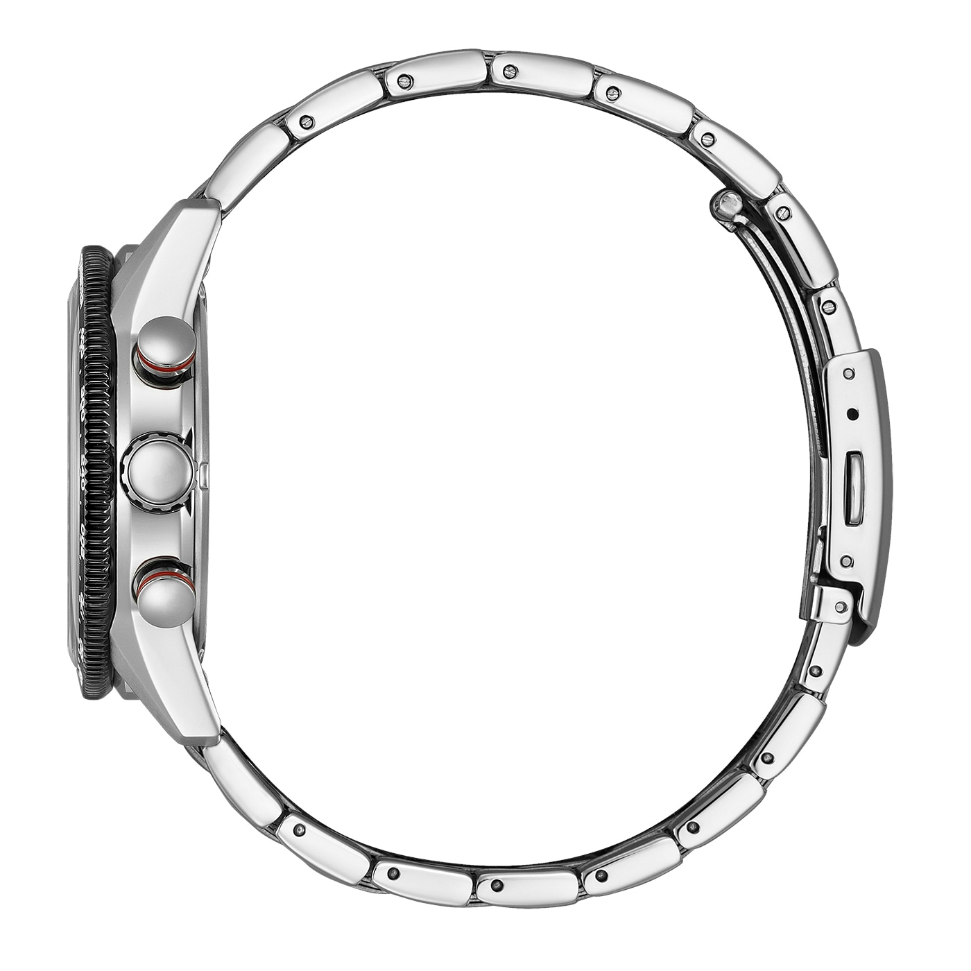 Citizen Chronograph »Racing Chrono« Armbanduhr, Solar, Herrenuhr, Edelstahlarmband, analog, Big Date