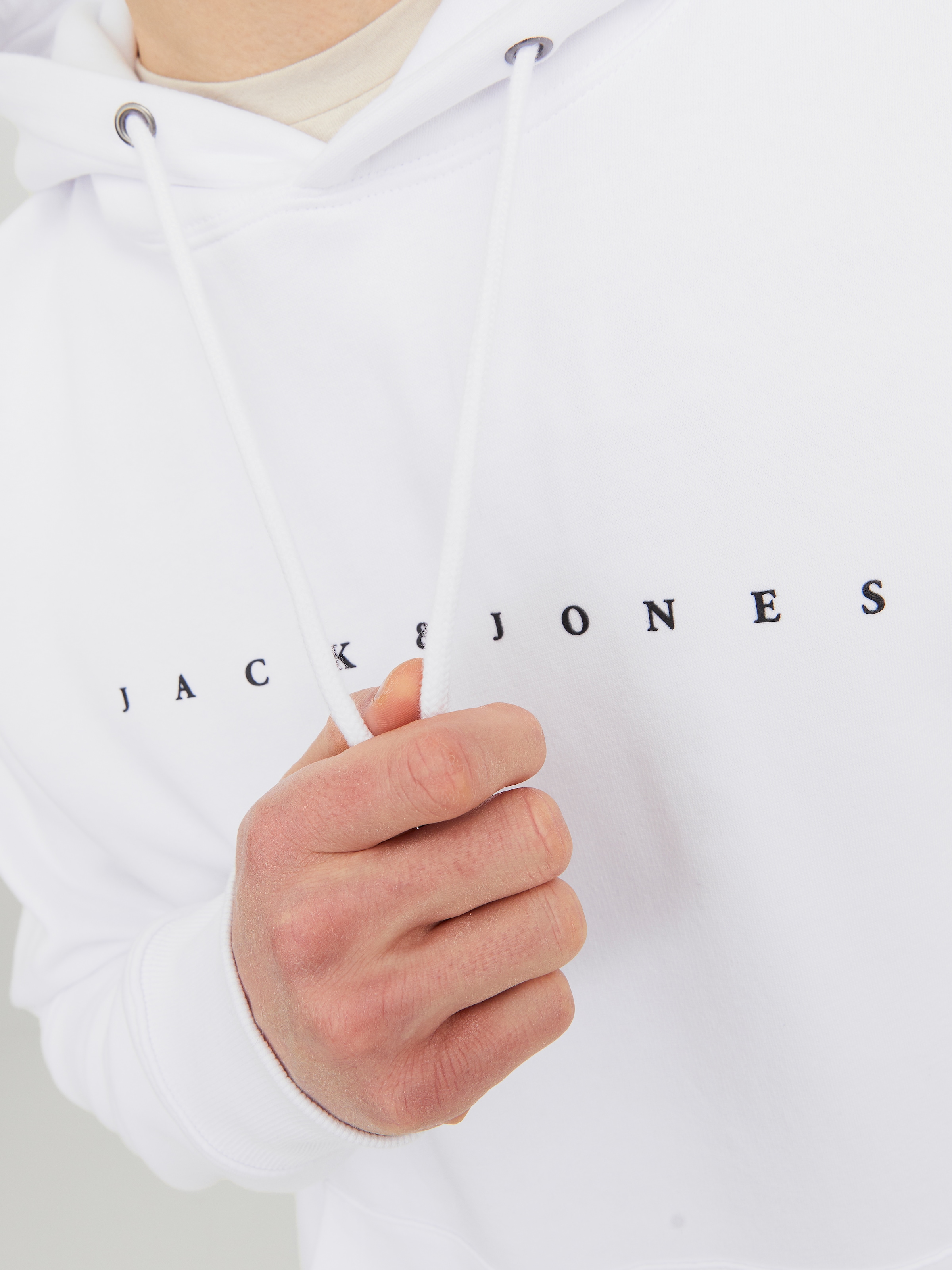 Jack & Jones Kapuzensweatshirt »JJESTAR mit 3D-Print und Kapuze für vielseitige Anlässe«, Baumwollmischung, relaxed fit
