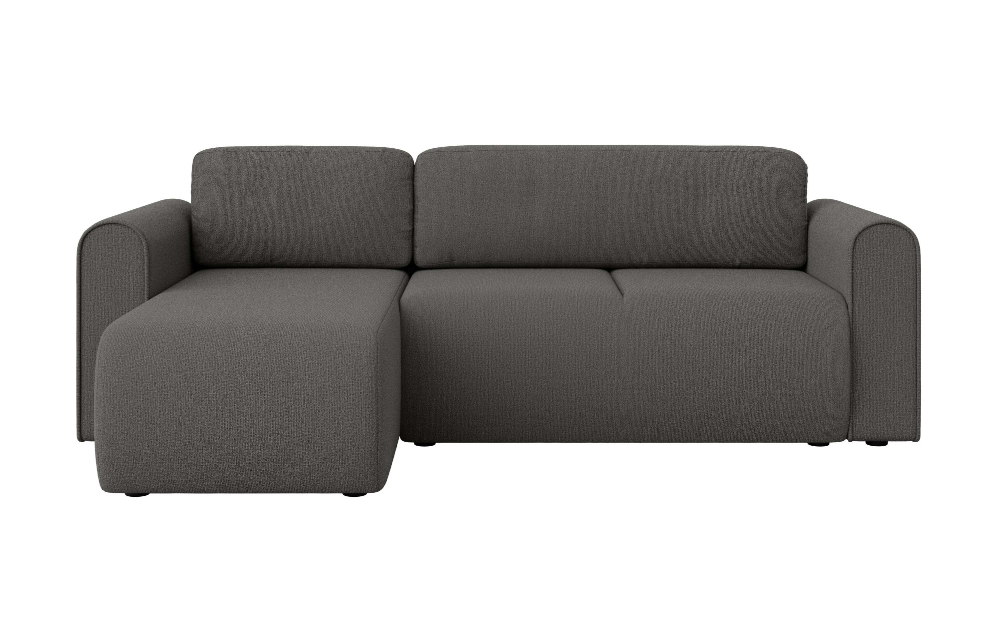 INOSIGN Ecksofa »Zacharia wahlweise Schlafsofa mit Bettkasten, B/T/H 250/166/86 cm«, L-Form mit Wellenunterfederung, Recamiere beidseitig montierbar