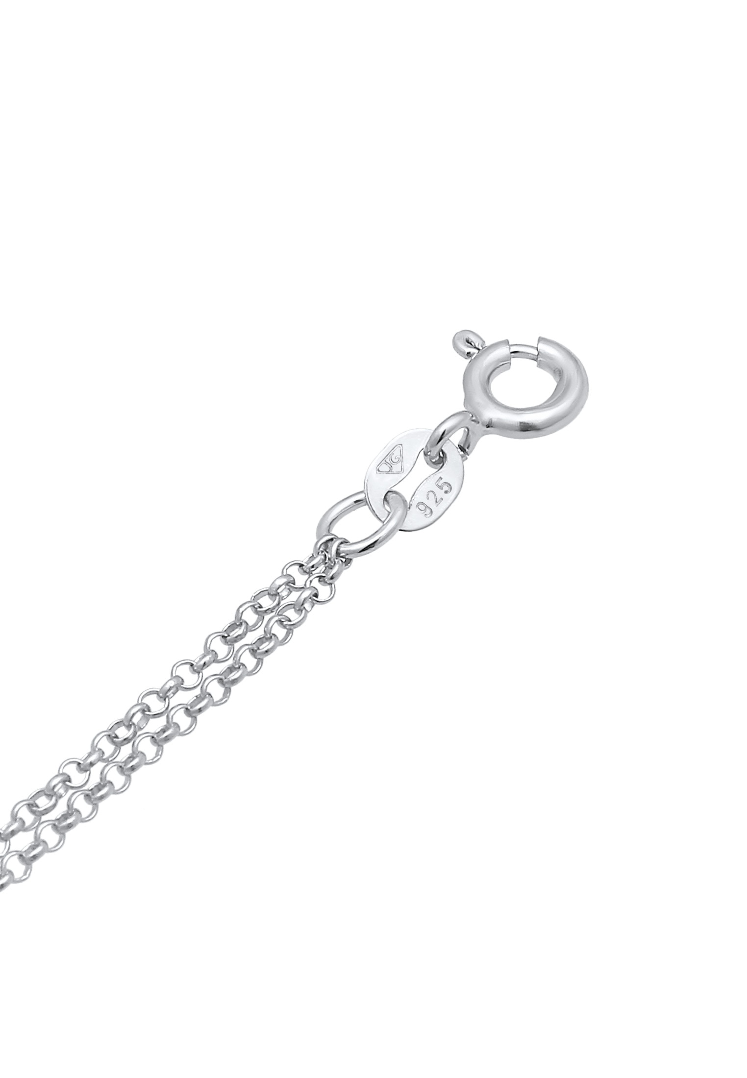 Elli Armkette »Armband Basic Kreis Rund Geo Minimal 925 Silber«
