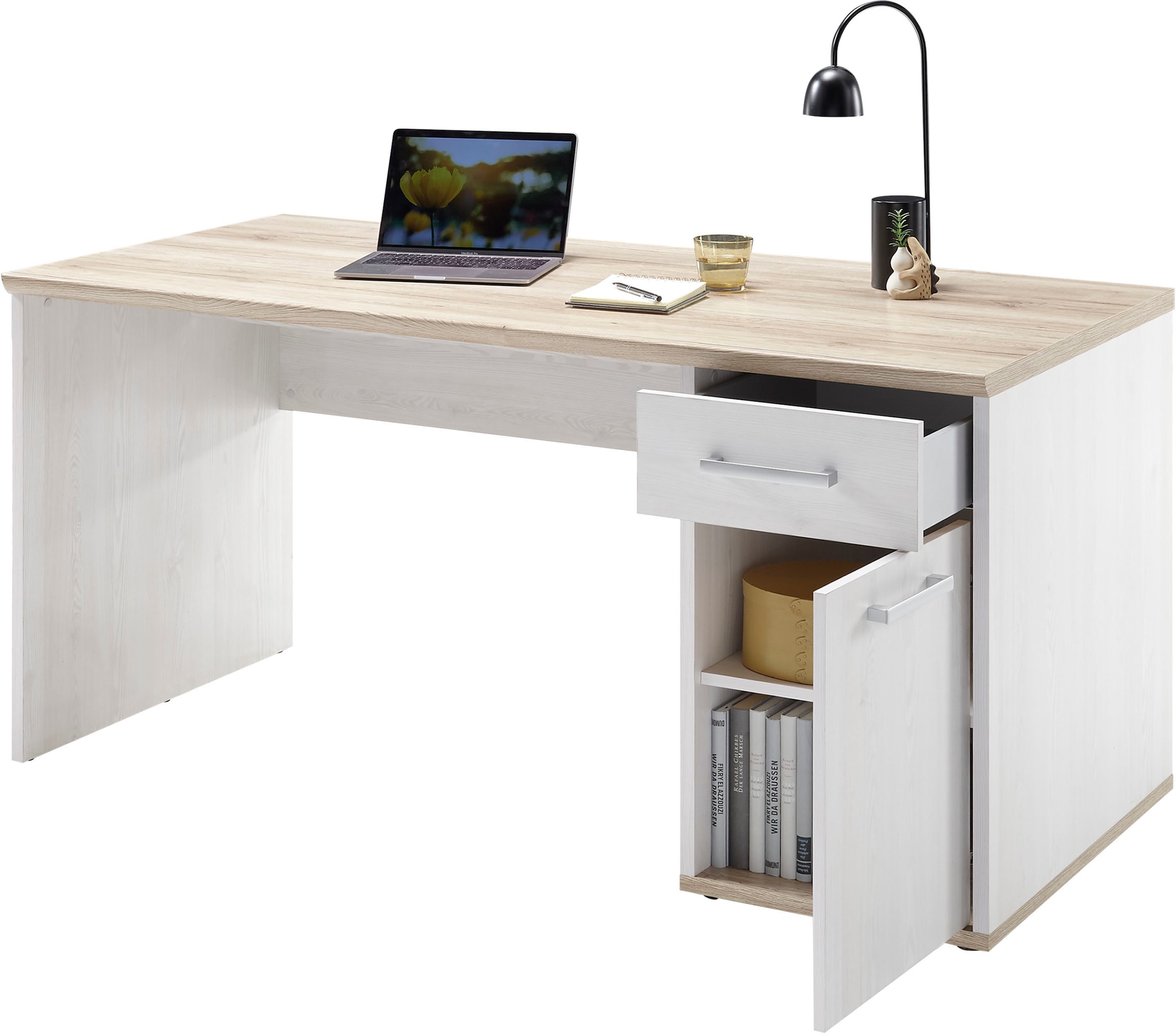 BEGA OFFICE Schreibtisch »Romance«, im Landhaustil, Breite 160 cm