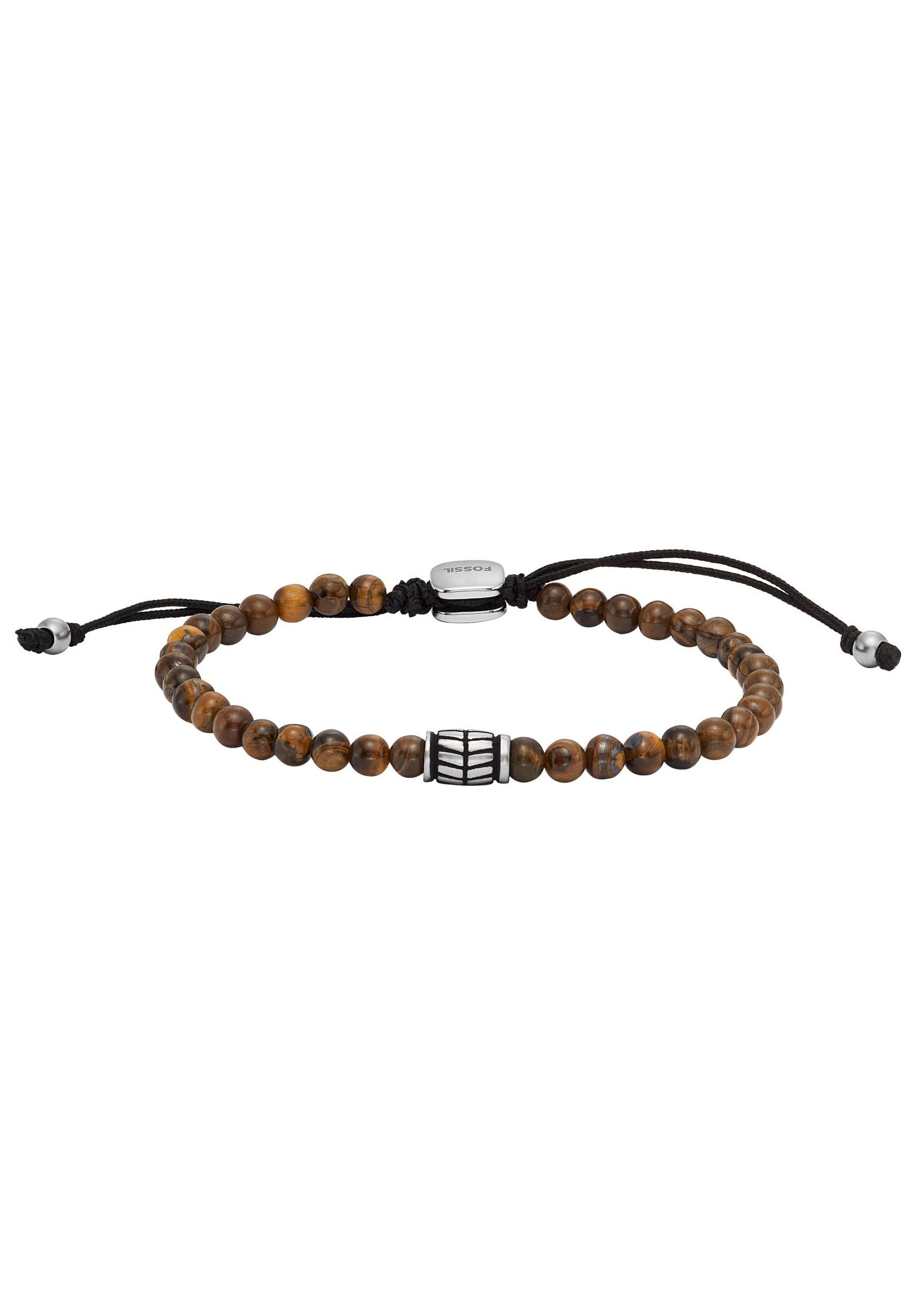 Fossil Armband »JEWELRY, JF04416793, JF04413040, JF04414040, JF04415040«, mit Hämatit, Tigerauge, Sodalith oder Malachit