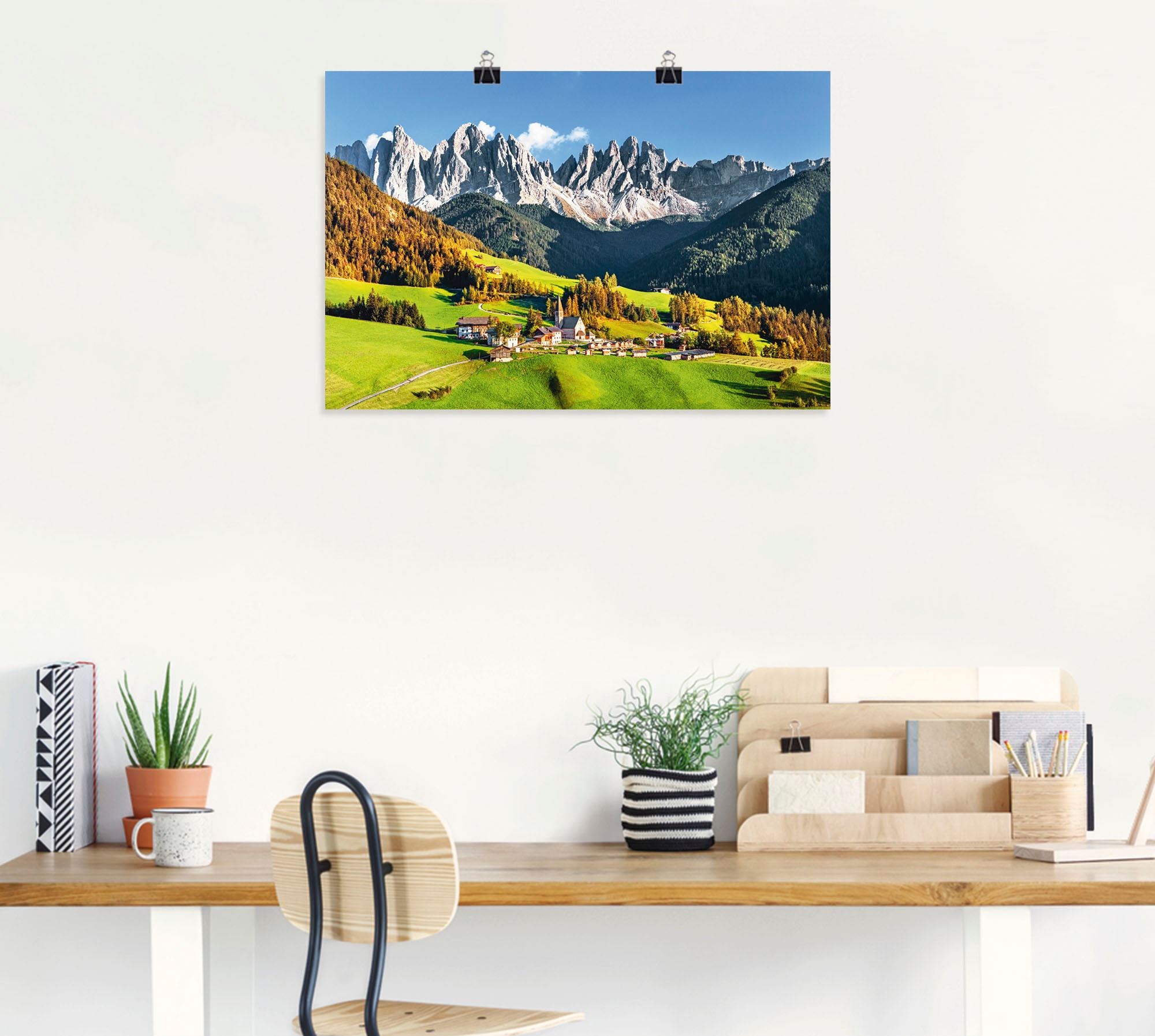 Artland Wandbild »Alpen Berge Alubild, als Maddalena«, in (1 kaufen Poster Alpenbilder, Leinwandbild, Outdoorbild, Santa Raten Berge & verschied. Größen St.), auf