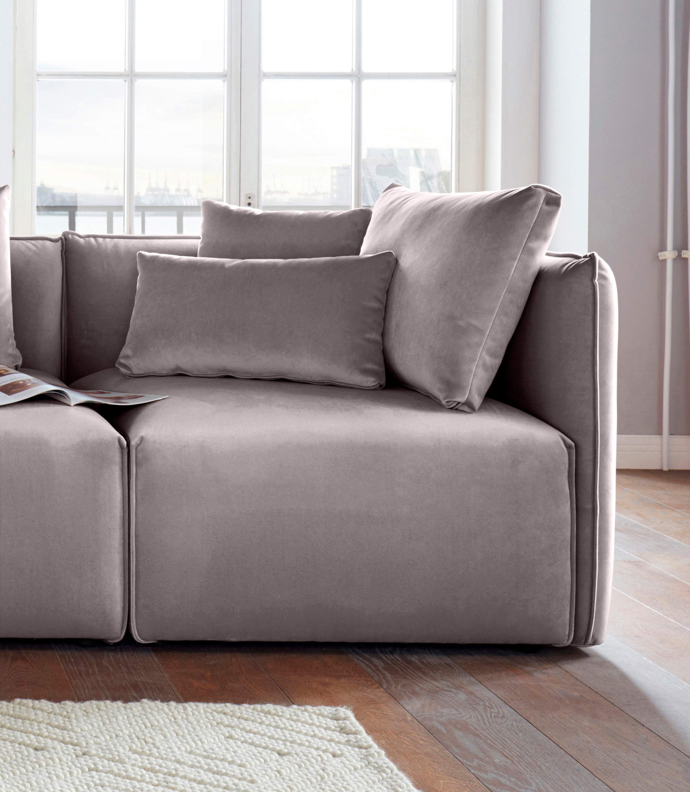 andas Sofa-Eckelement »Nöre«, Modul - zum Zusammenstellen; in vielen Bezugsqualitäten und Farben