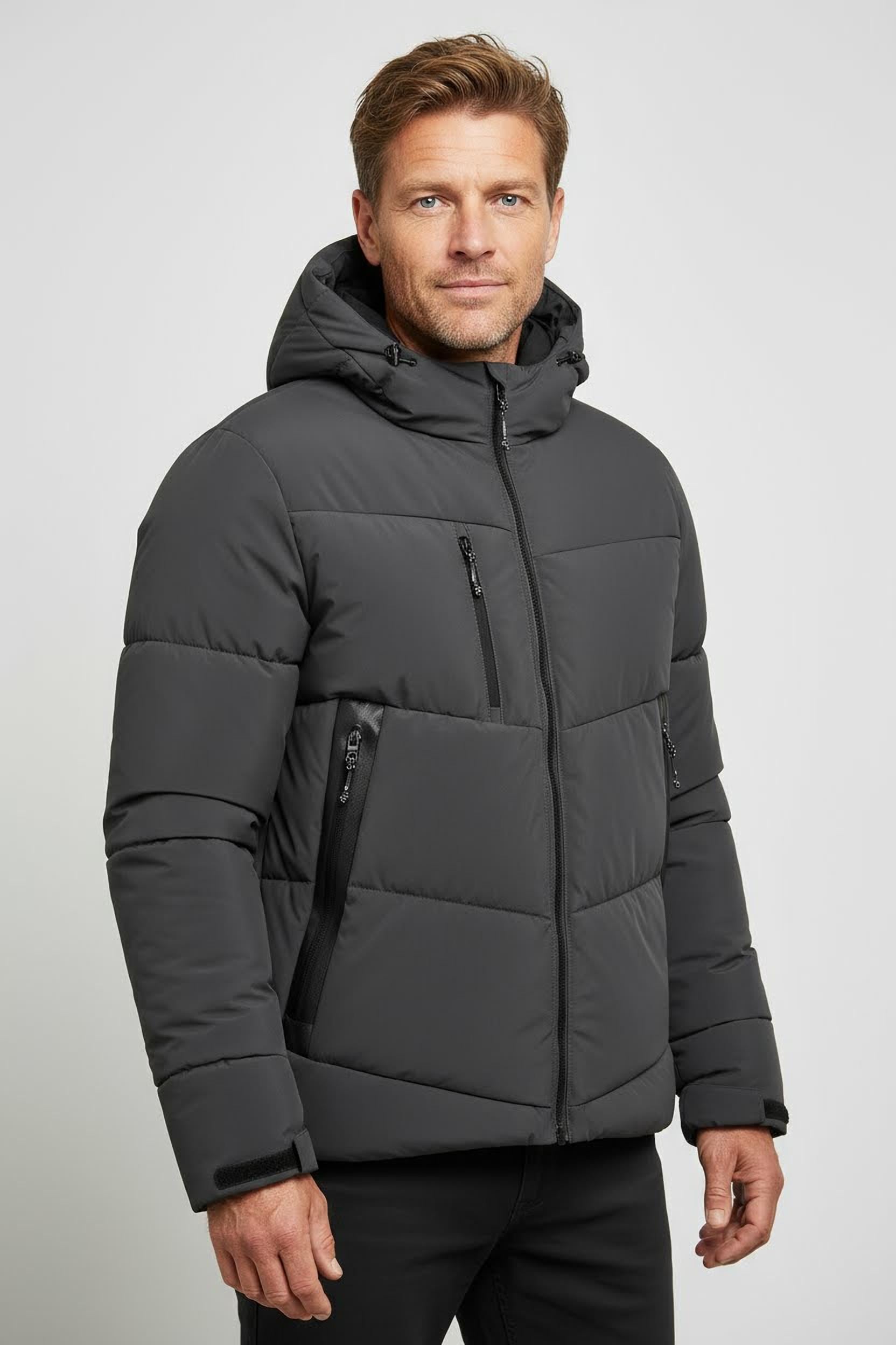 Killtec Steppjacke »KOW 255 MN QLTD JCKT« 1 Stk. tlg. mit Kapuze wärmend & wind- & wasserabweisend