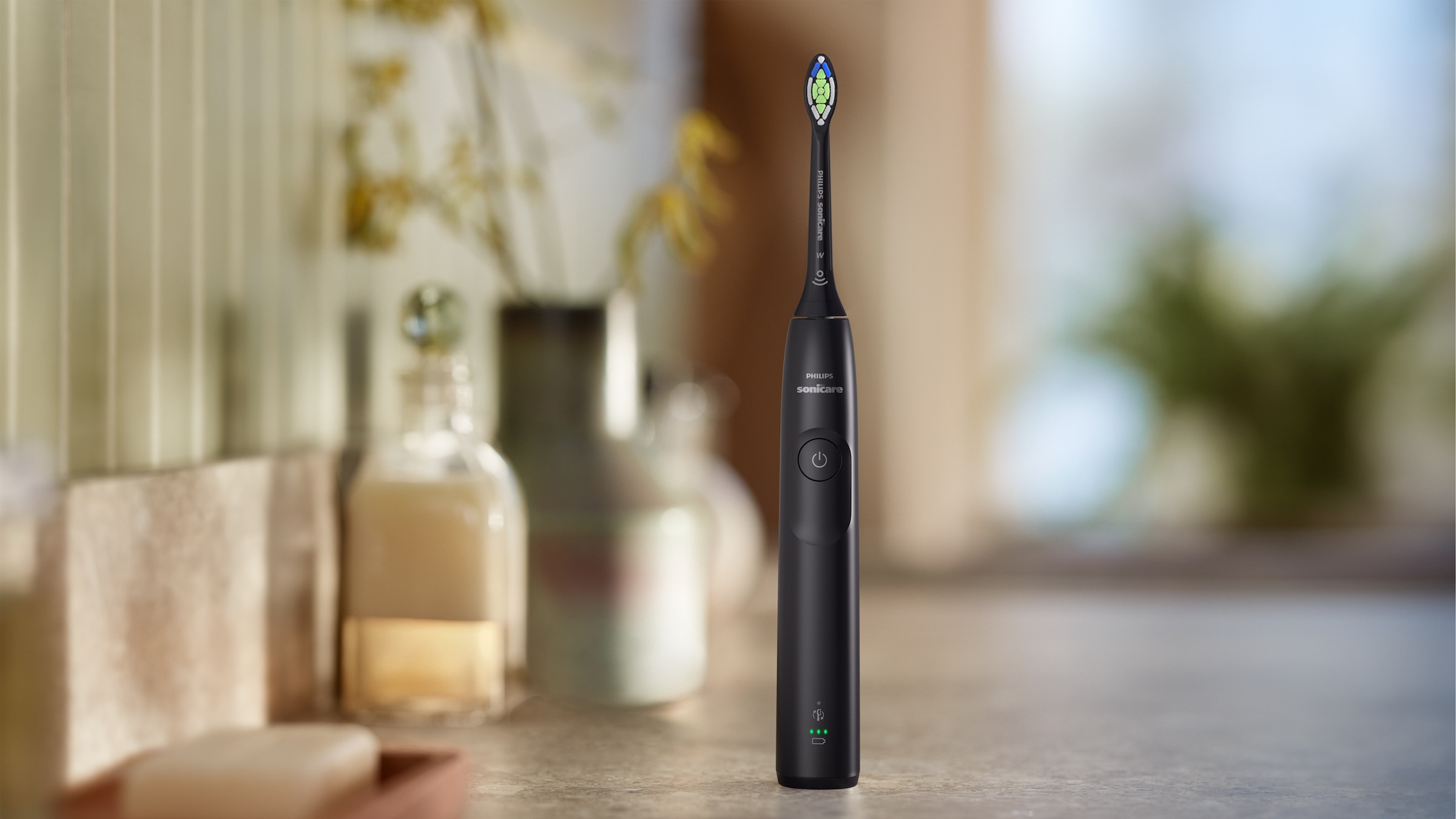 Philips Sonicare Elektrische Zahnbürste »Series 5300«, 1 St. Aufsteckbürsten, mit Andruckkontrolle, 2 Intensitätsstufen, inkl. Ladegerät, Reiseetui