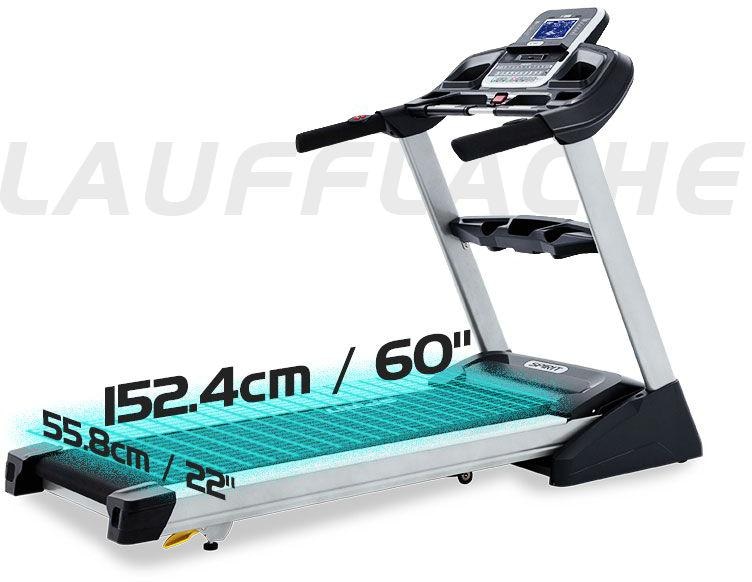 Spirit Fitness Laufband »XT 385«, mit Höchstgeschwindigkeit 18 km/h