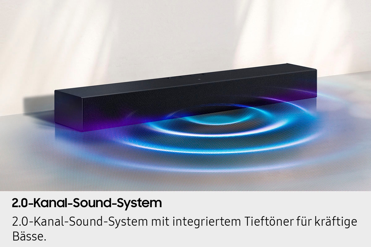 Samsung Soundbar »HW-B410GF Soundbar«, 2.0-Kanal Surround Sound System, Game Mode, One Remote Control