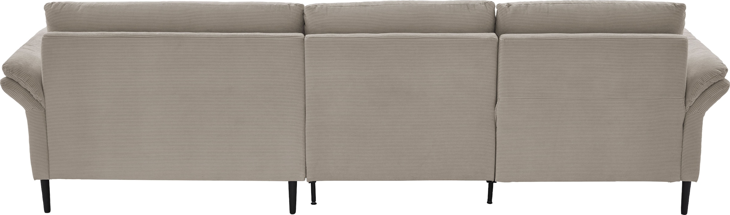 Places of Style Ecksofa »Sarsina: mit Tonnentaschen-Federkern, perfekt zum Entspannen L-Form«, inklusive 1 motorischen Relaxfunktion mit Herz-Waage-Beschlag
